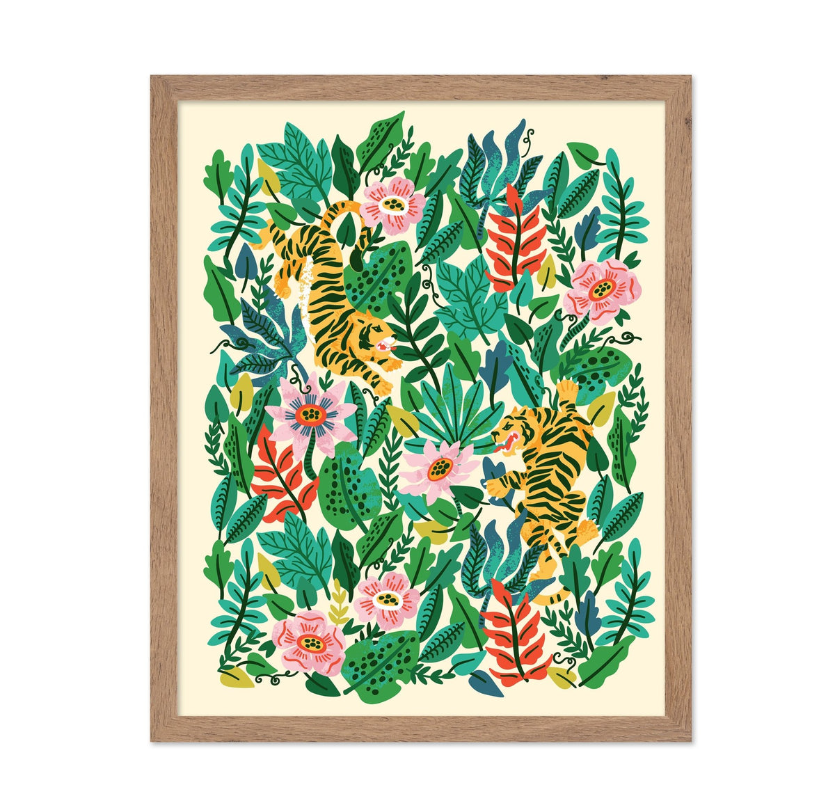 Jungle Tiger Pattern