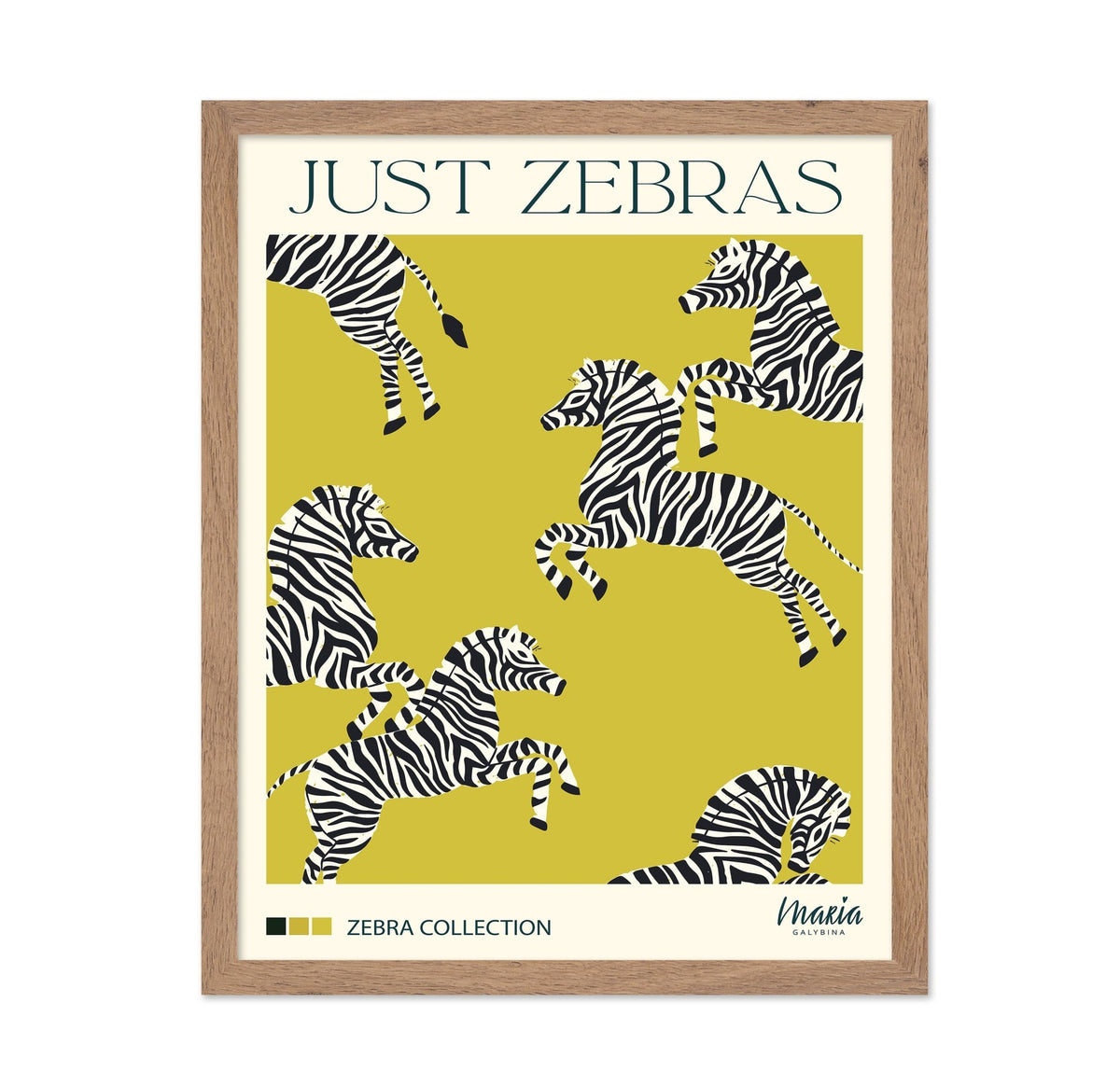 Running Zebra Pattern