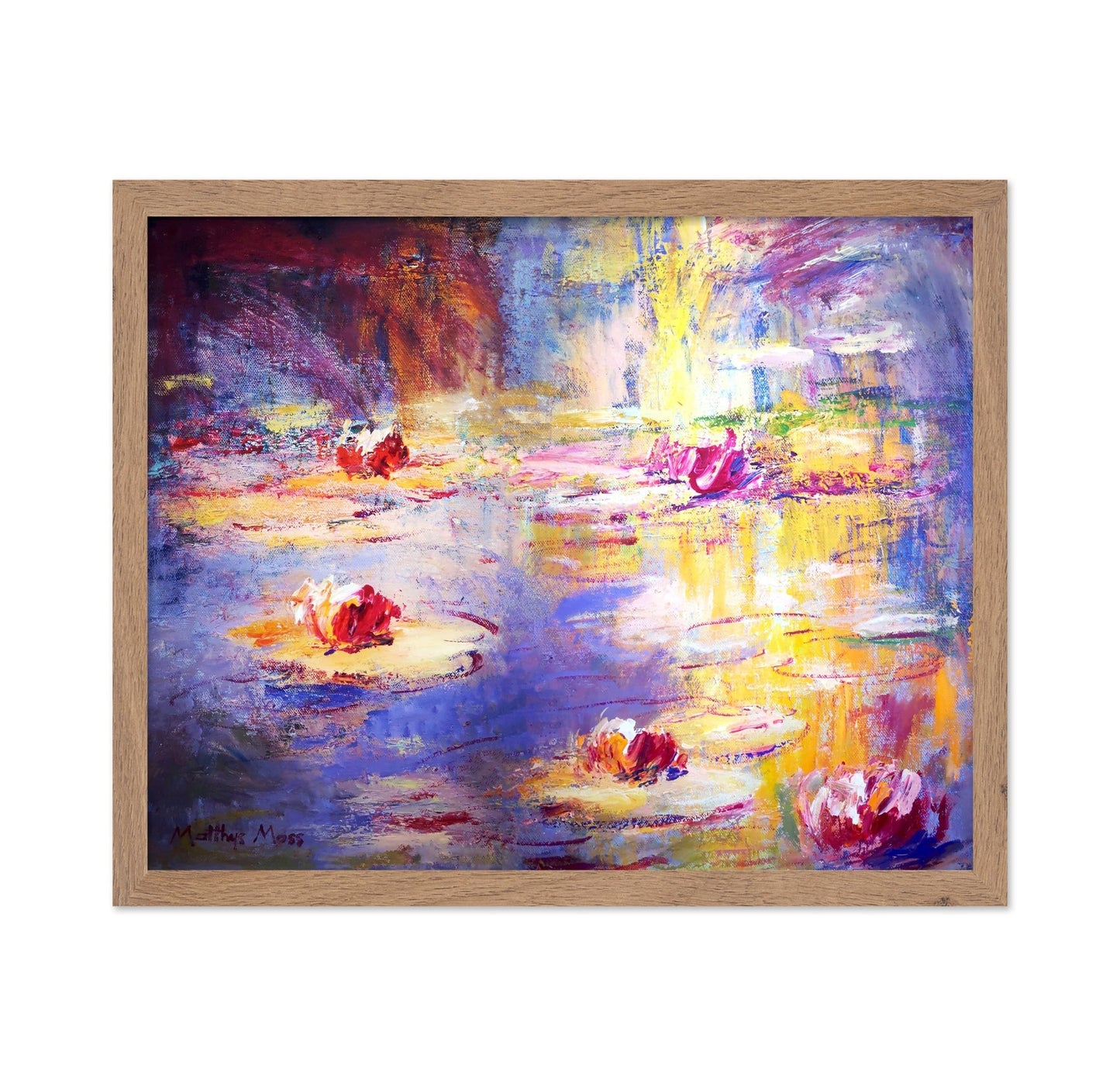 Radiant Lily Pond No1
