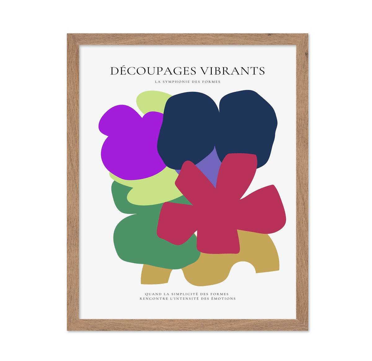Vibrant Shape Cluster