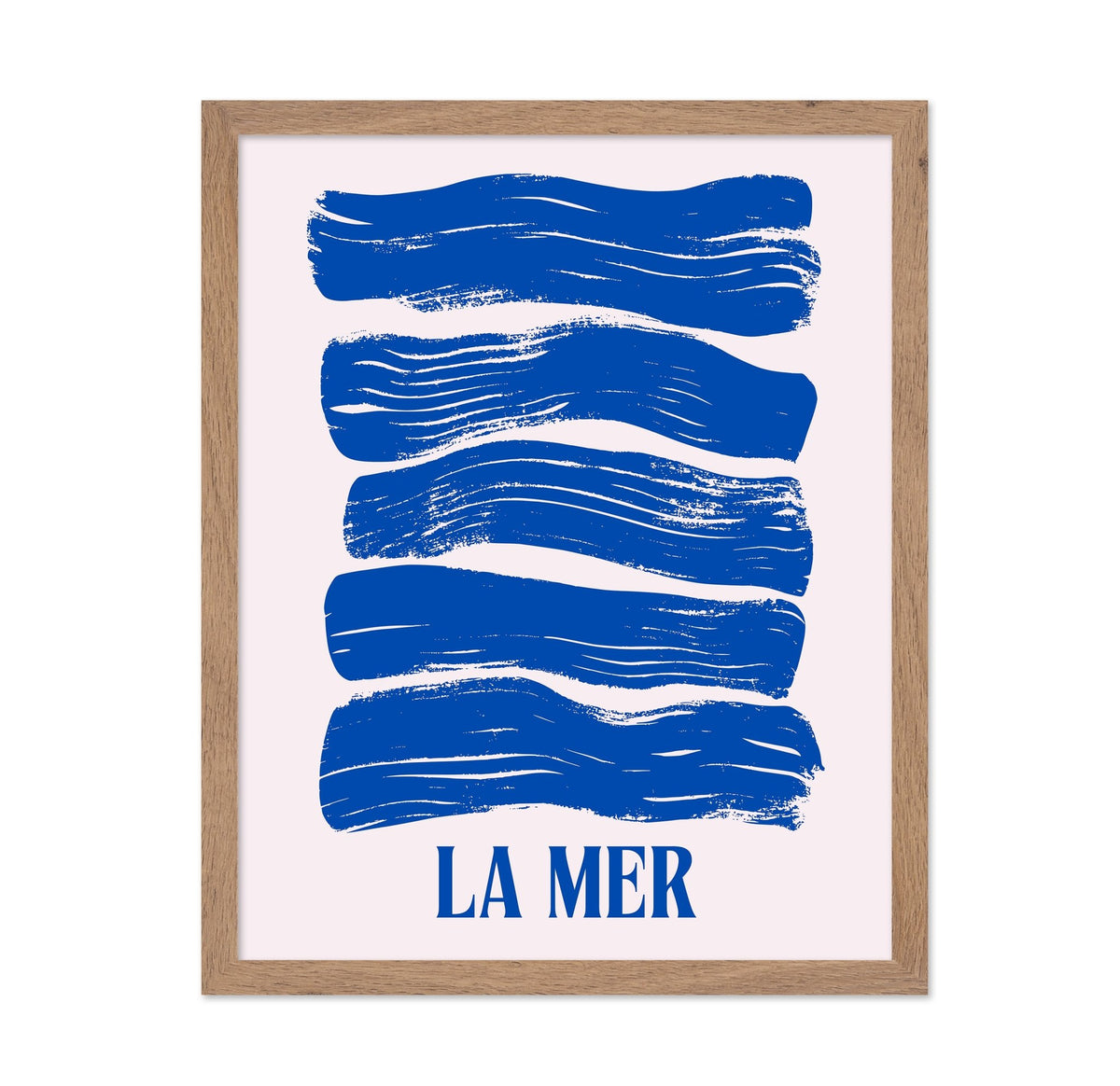 Blue Wave Strokes