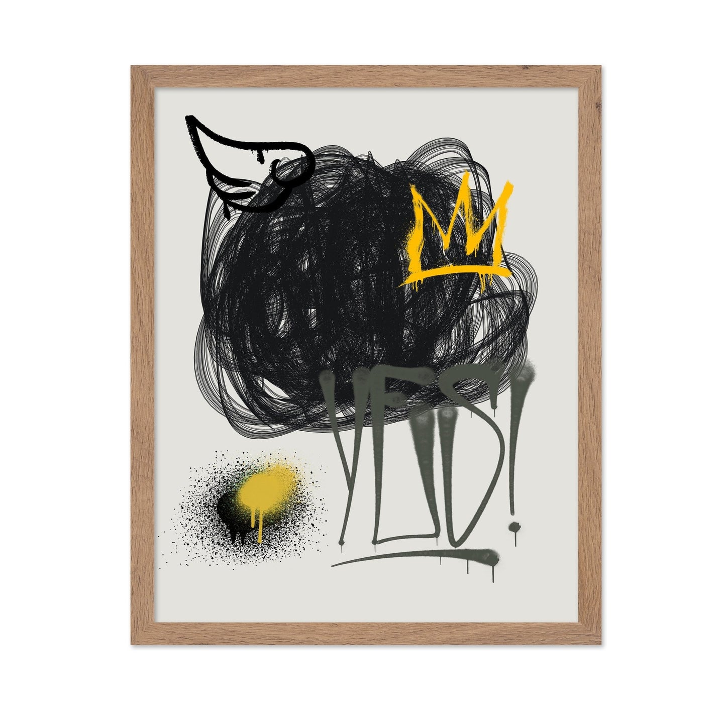 Urban Crown Graffiti