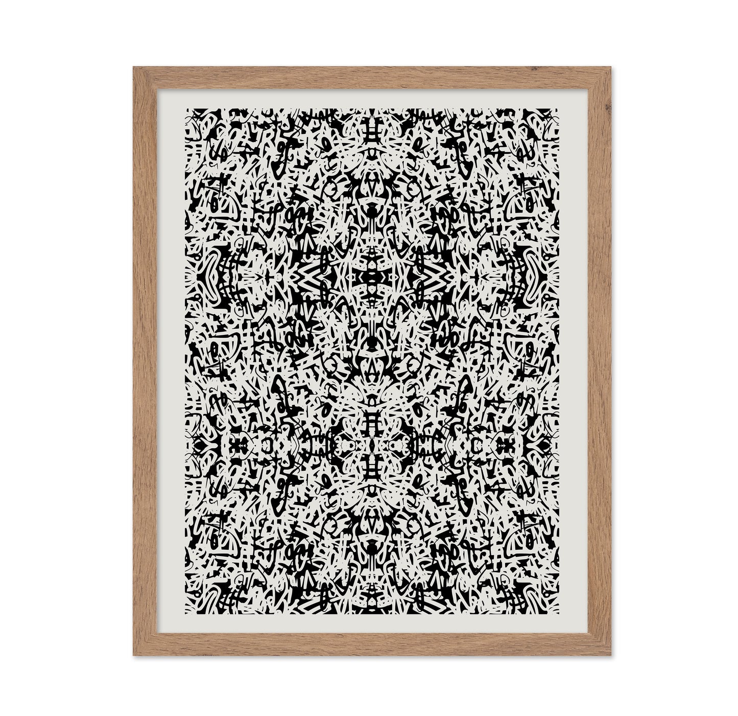Tribal Graffiti Grid