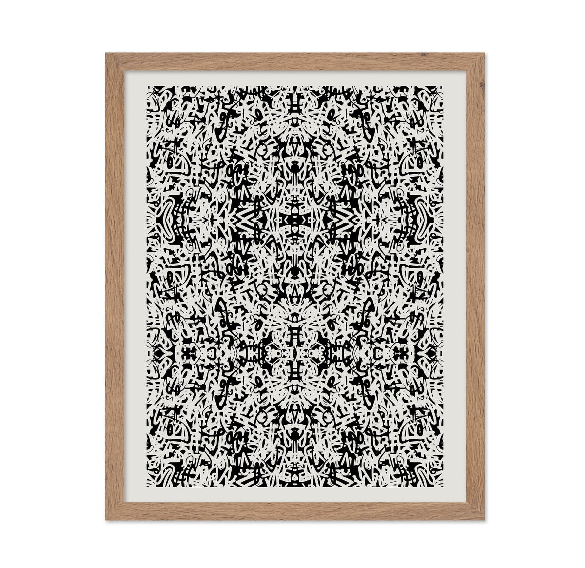 Tribal Graffiti Grid