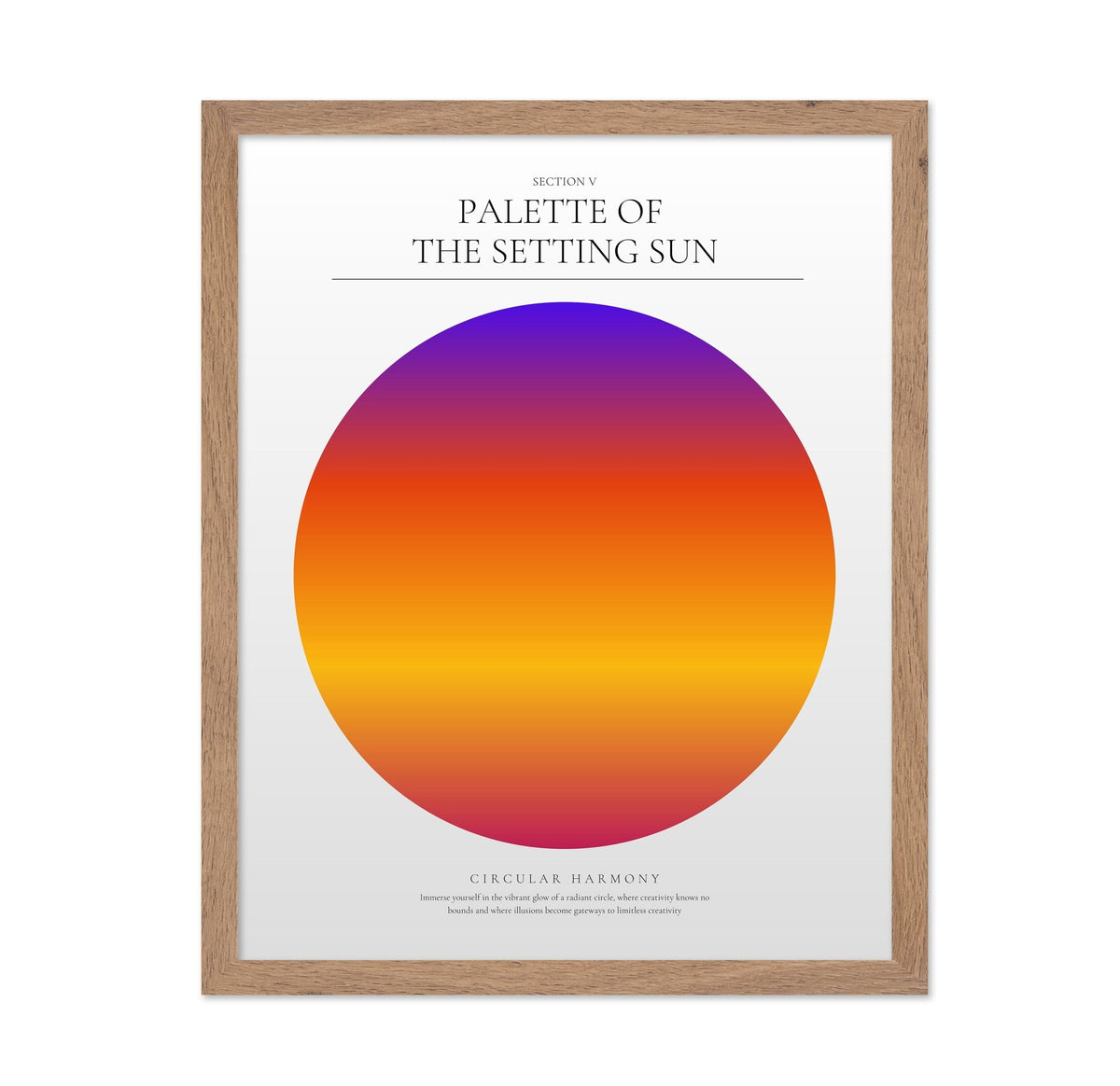 Sunset Gradient Orb