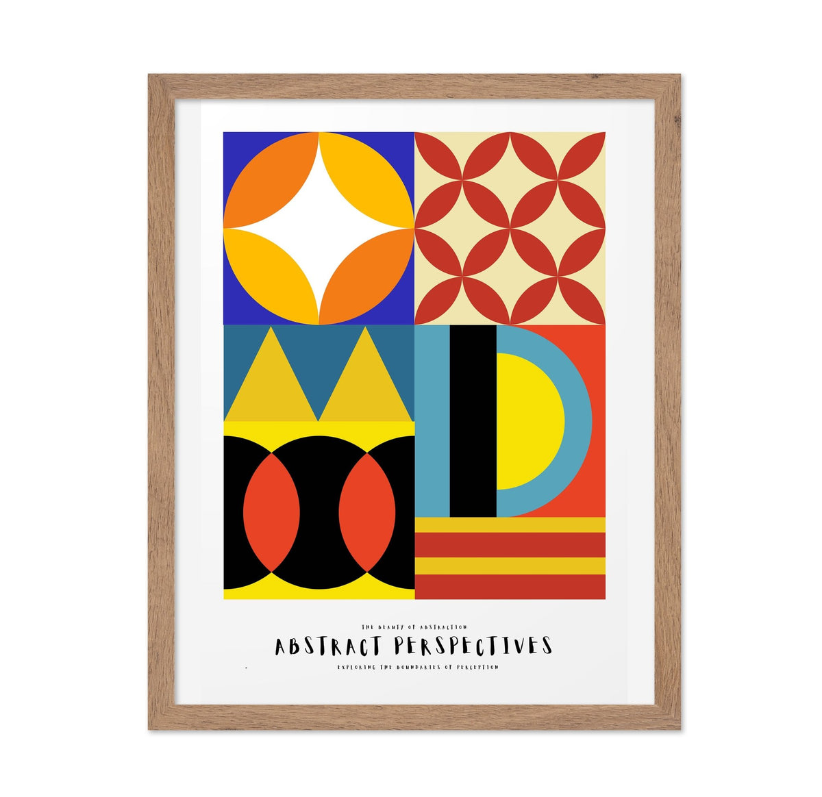 Geometric Color Blocks No4