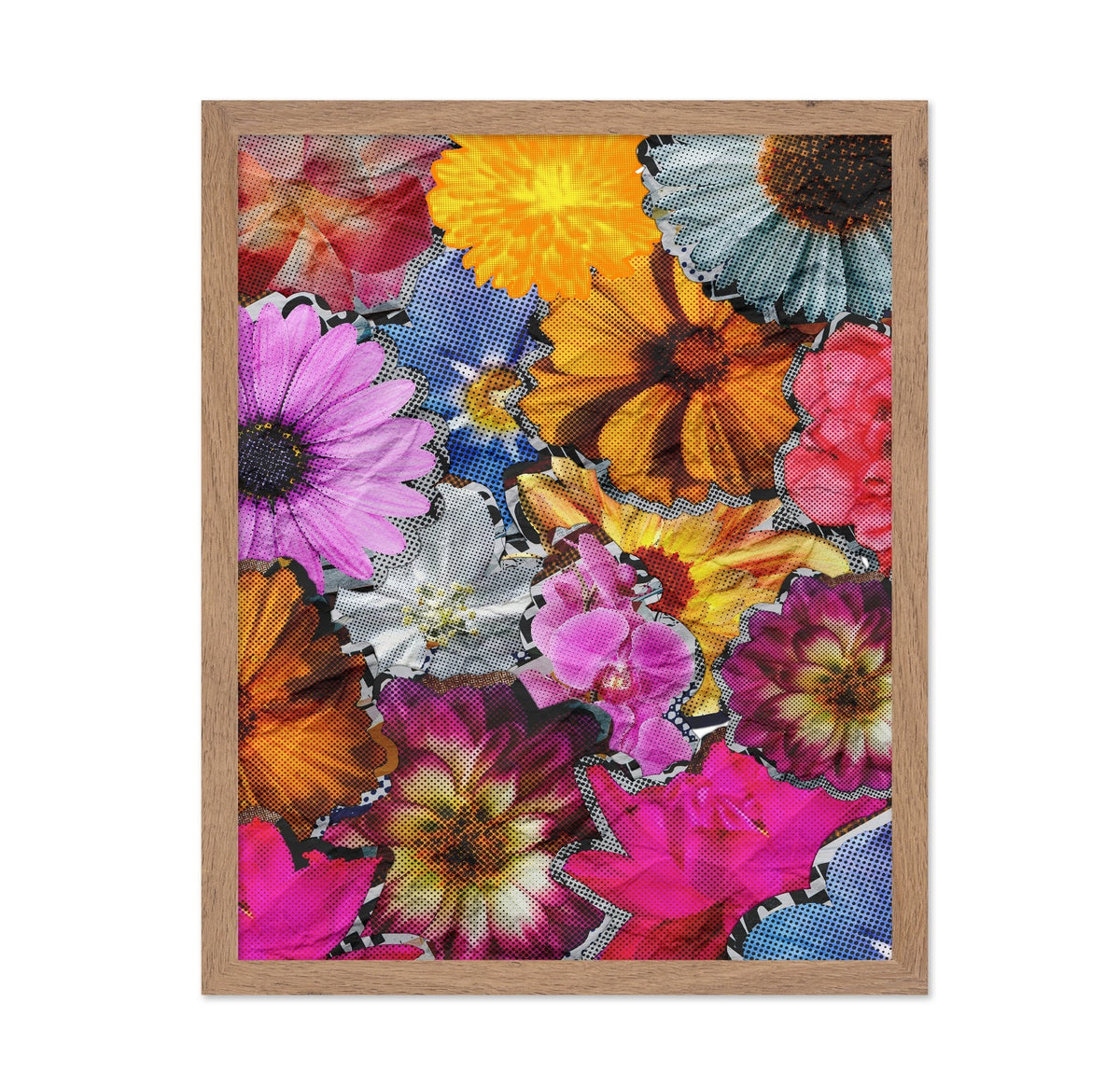 Floral Pop Collage