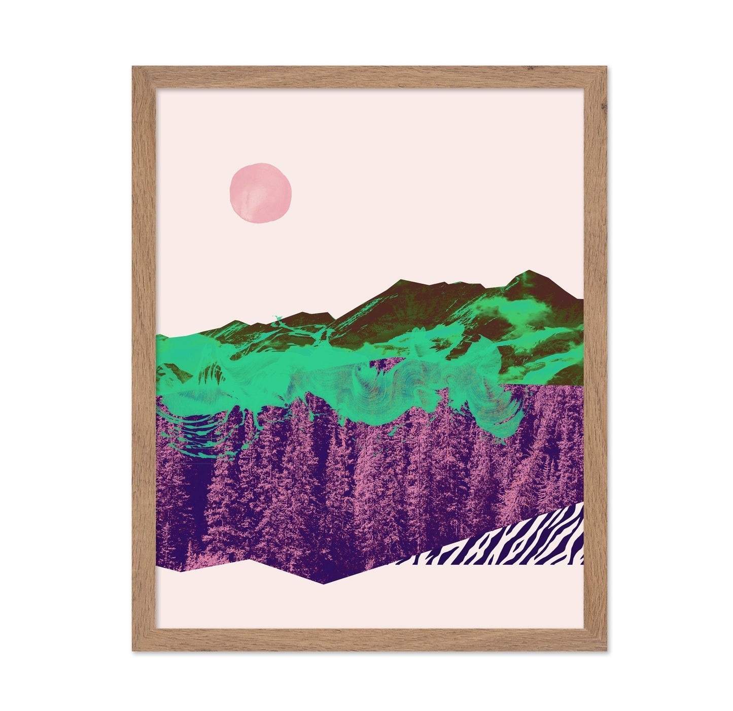Neon Mountain Horizon