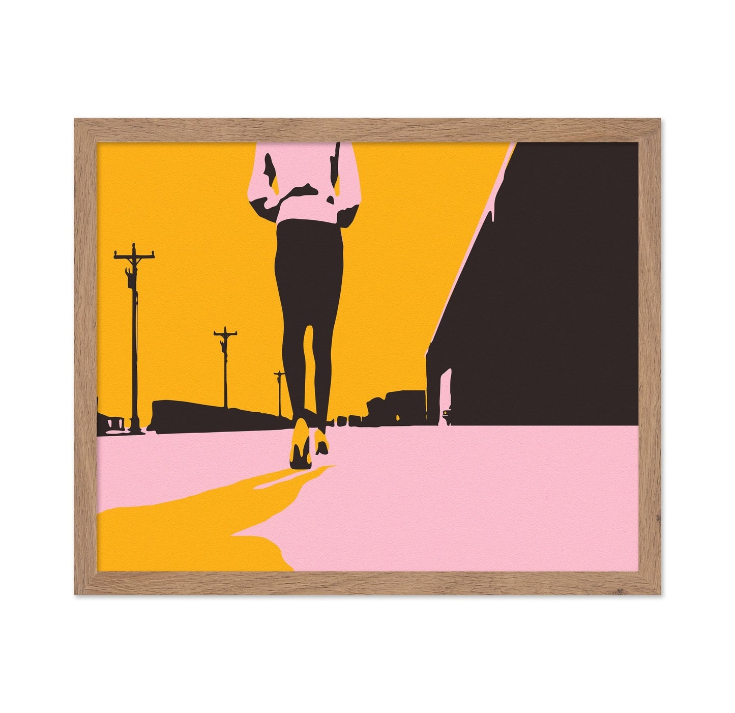 Sunset Walk Silhouette