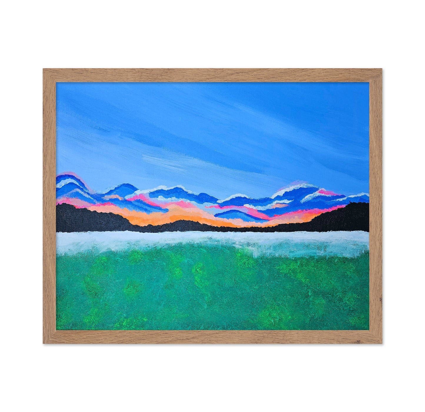Colorful Sundown Hills