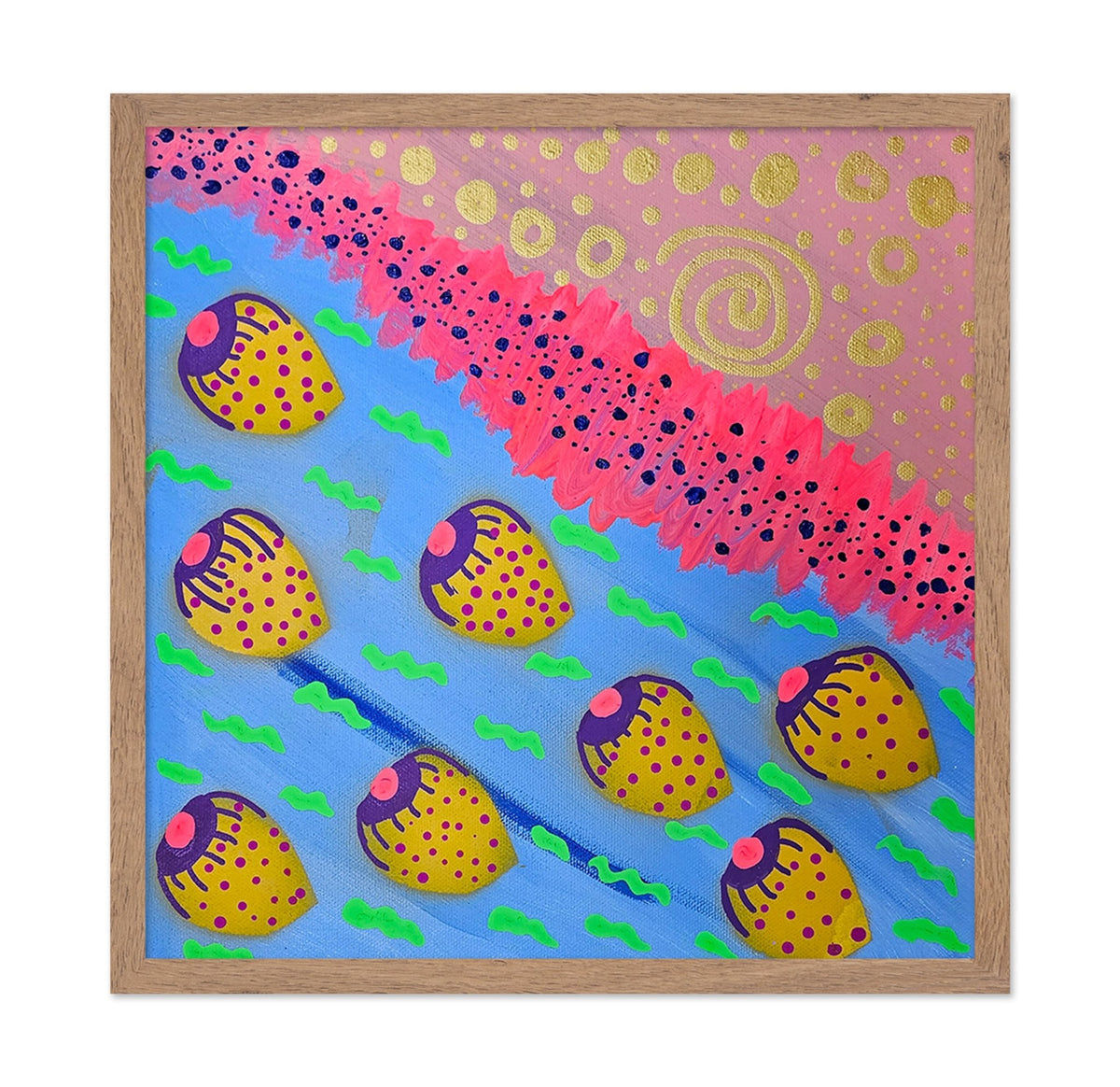Neon Lemon Pattern