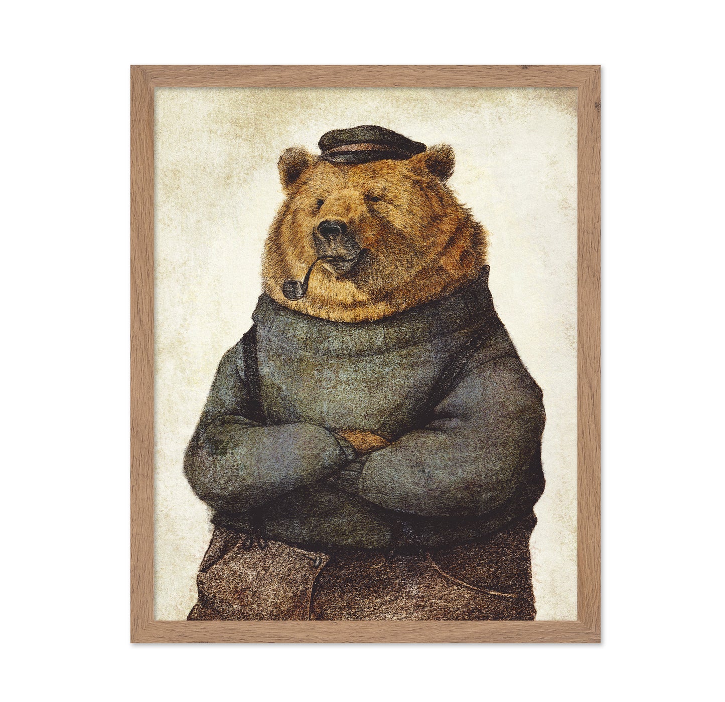 Cozy Bear Portrait