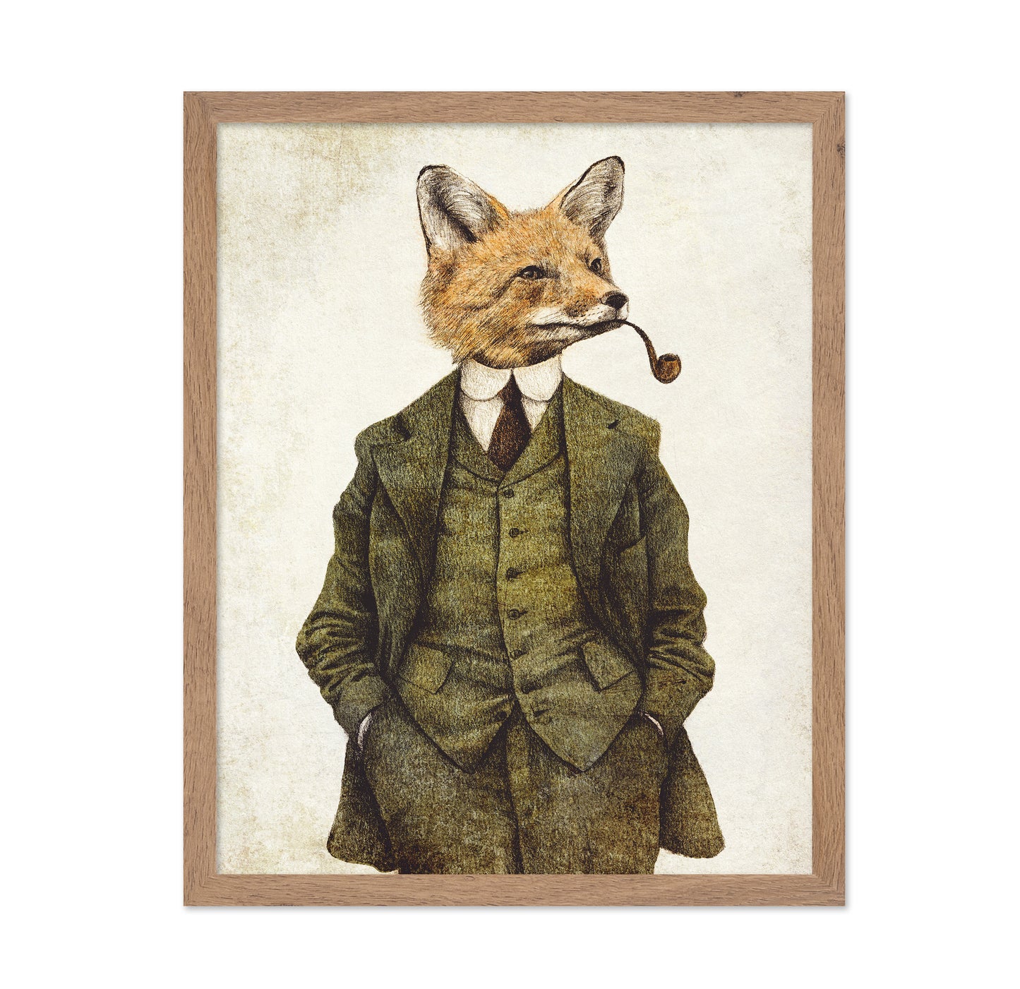 Stylish Fox Portrait