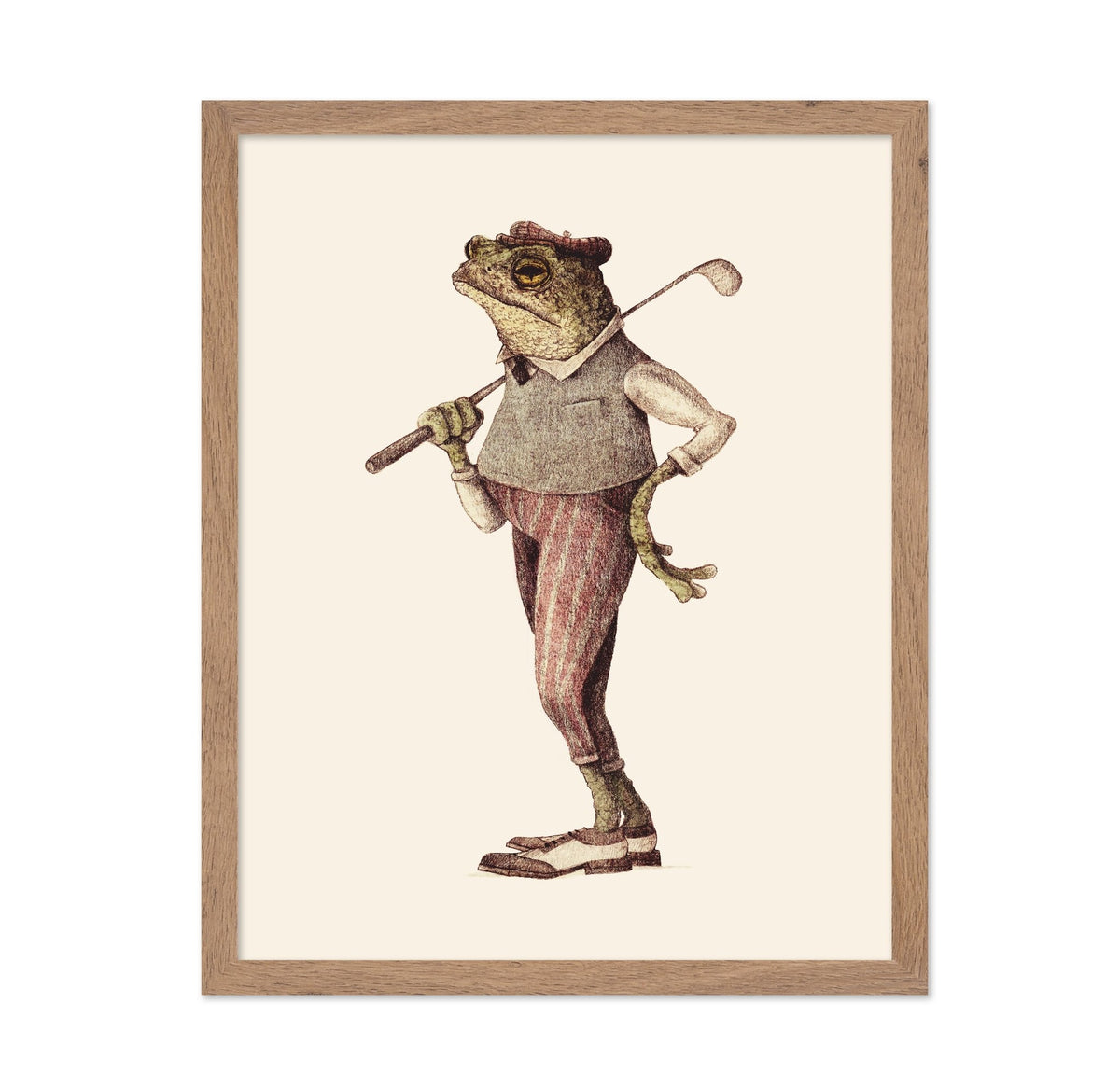 Golfing Frog