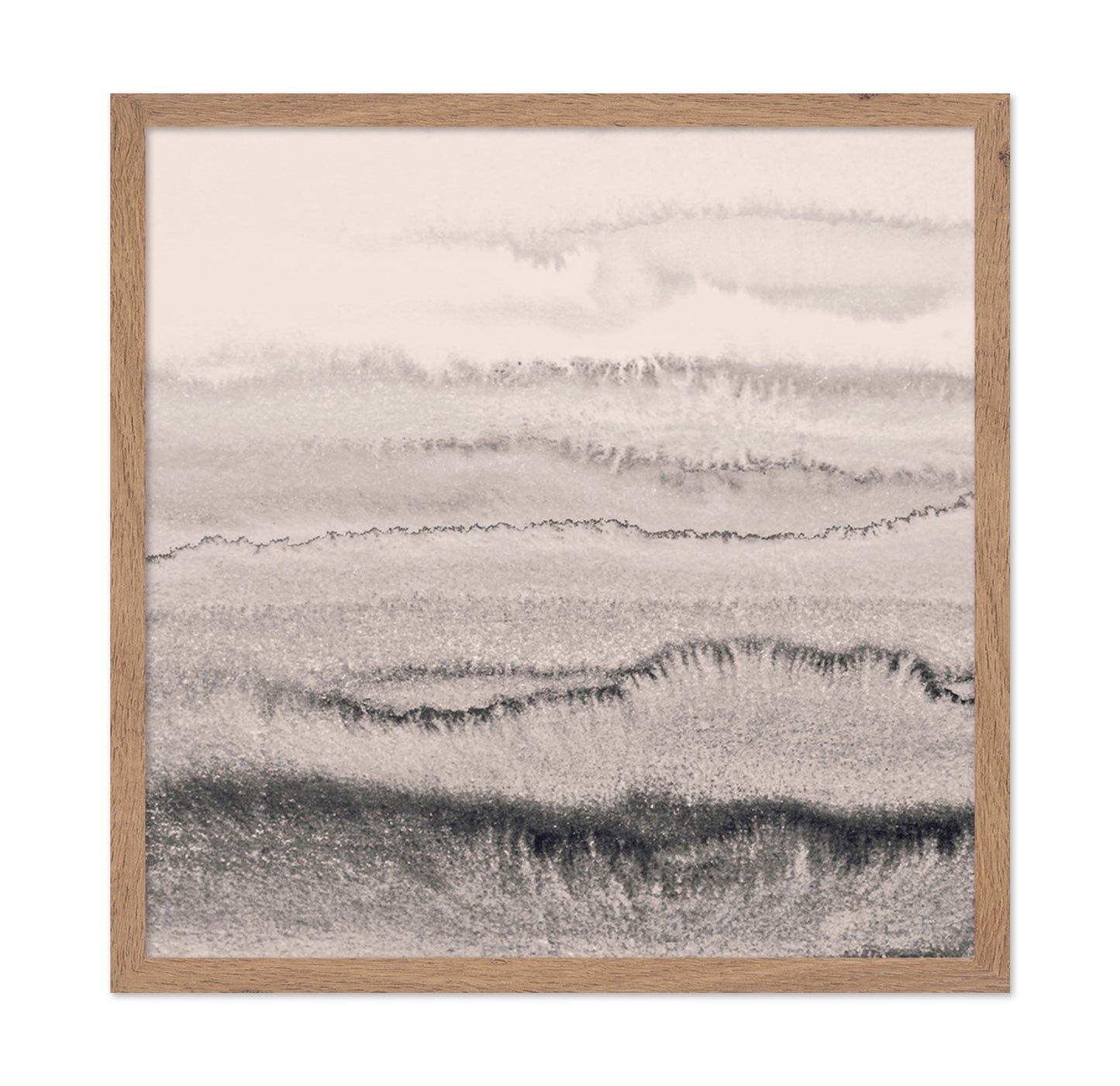 Misty Gray Watercolor