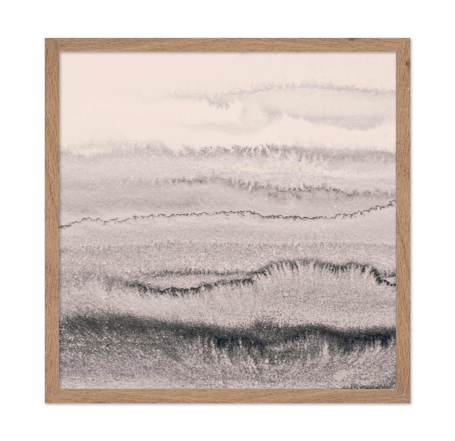 Misty Gray Watercolor