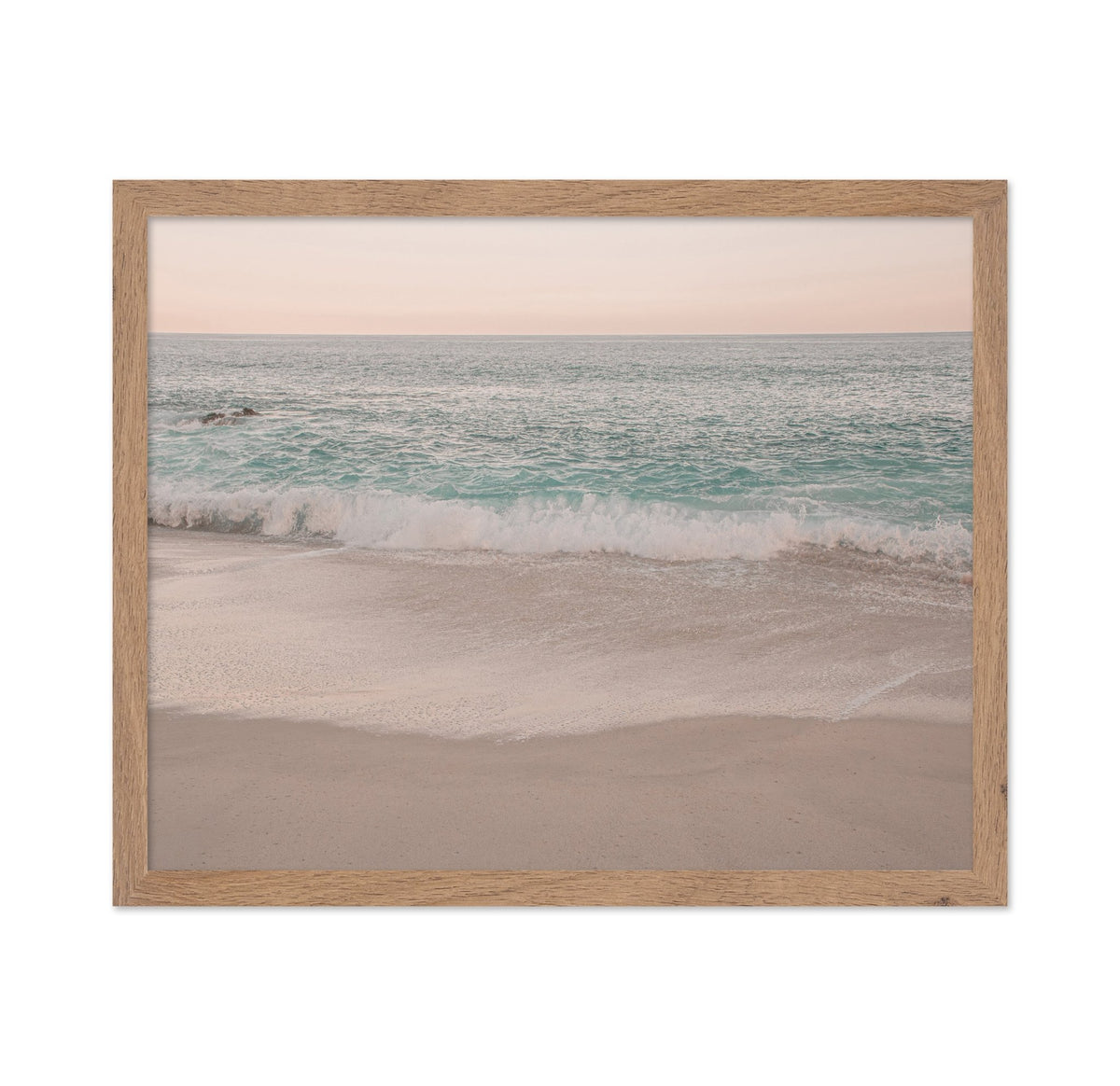 Serene Beach Waves