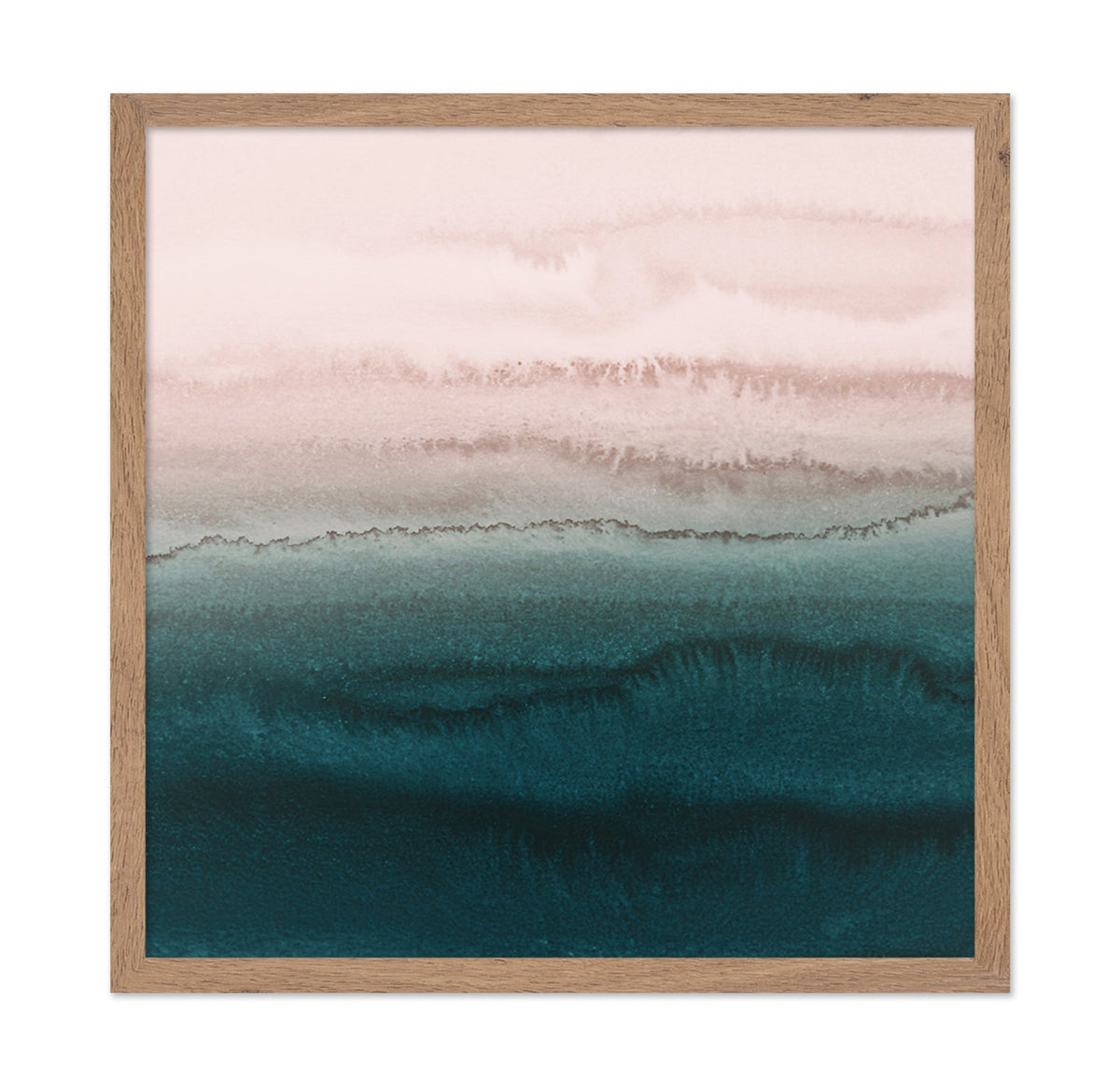 Sunrise Teal Waves
