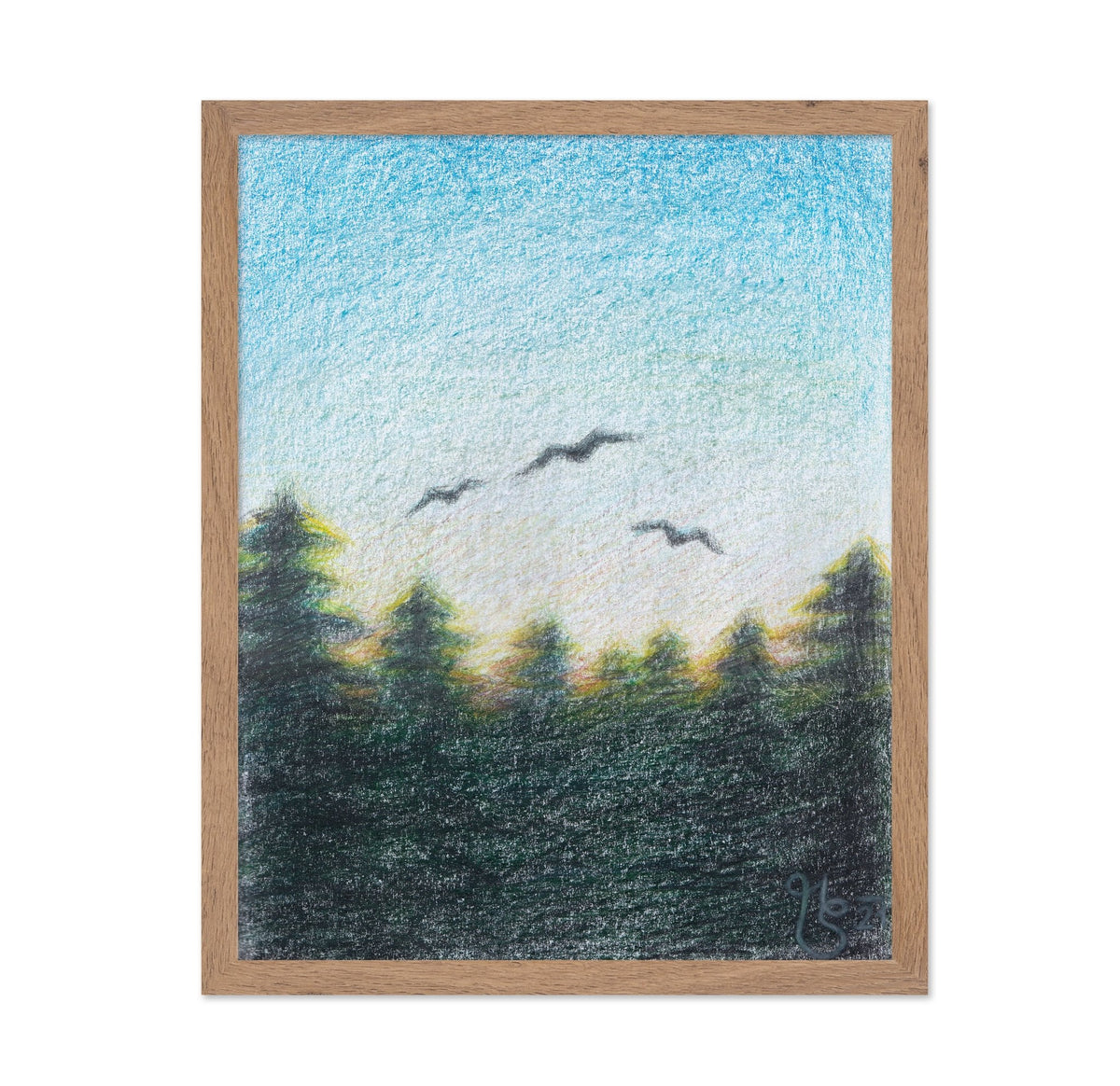 Flight At Dusk