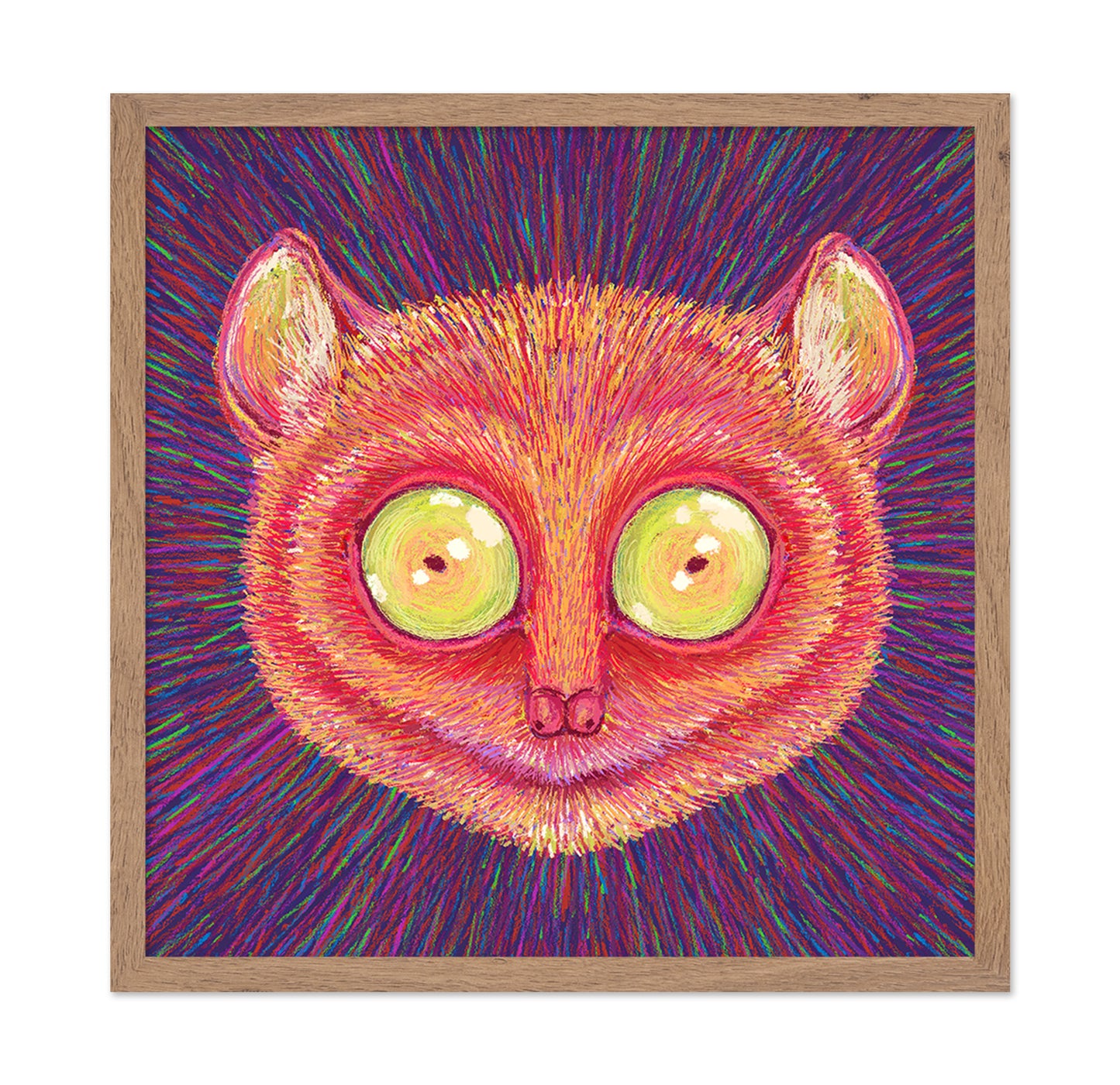 Neon Tarsier Eyes