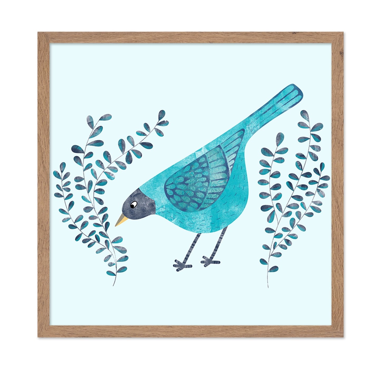 Blue Garden Bird