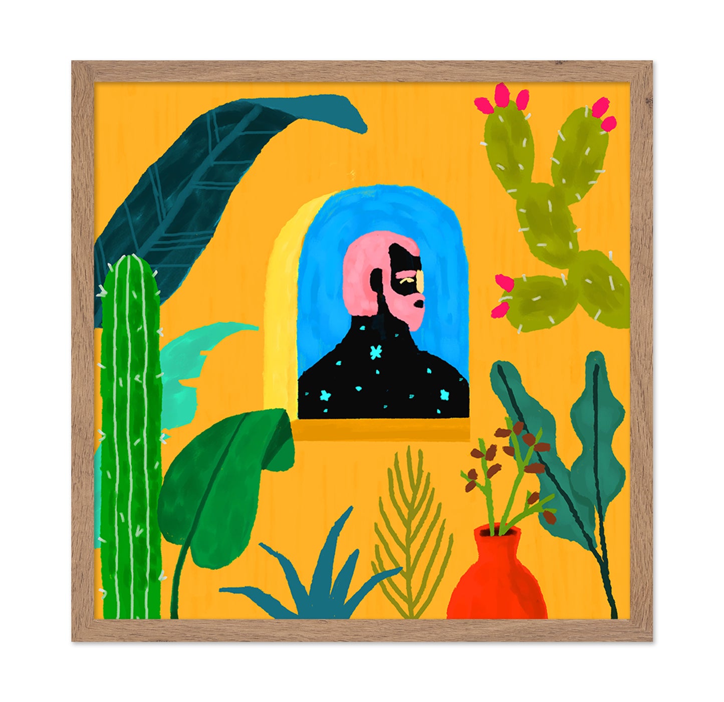Desert Window Portrait