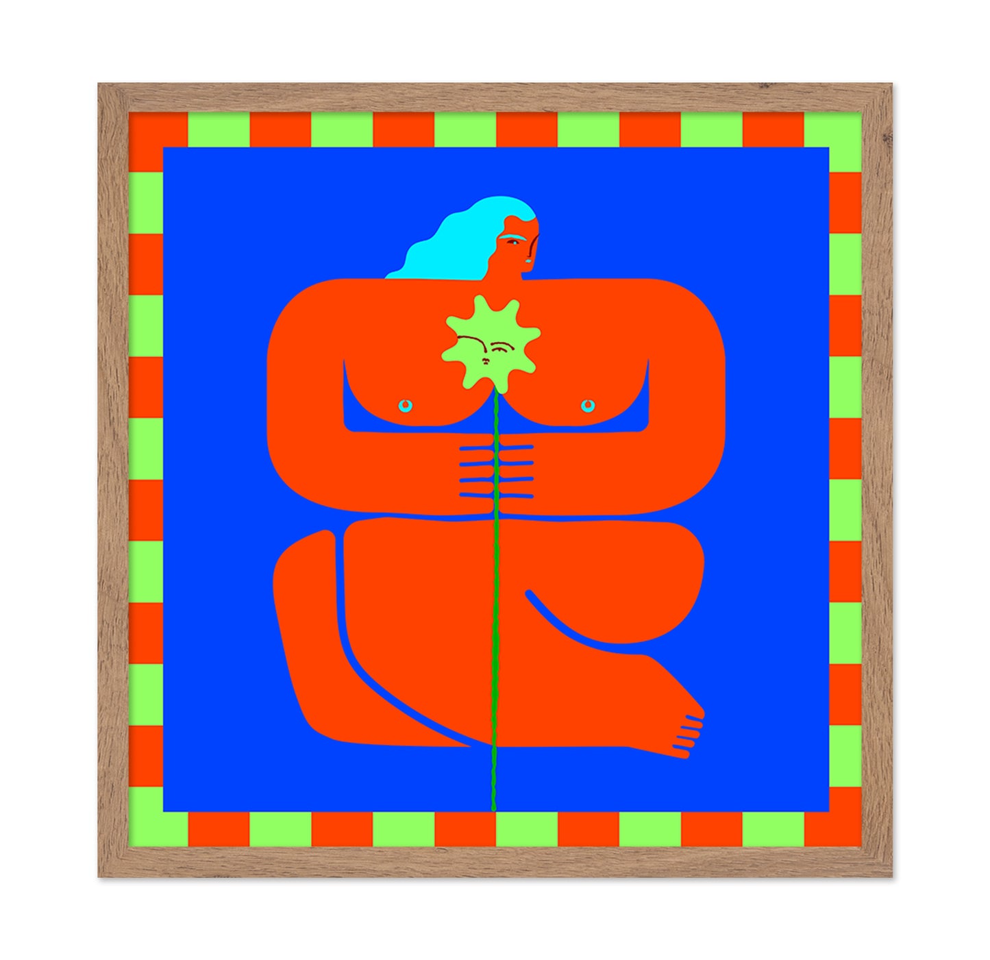Vibrant Figure Form