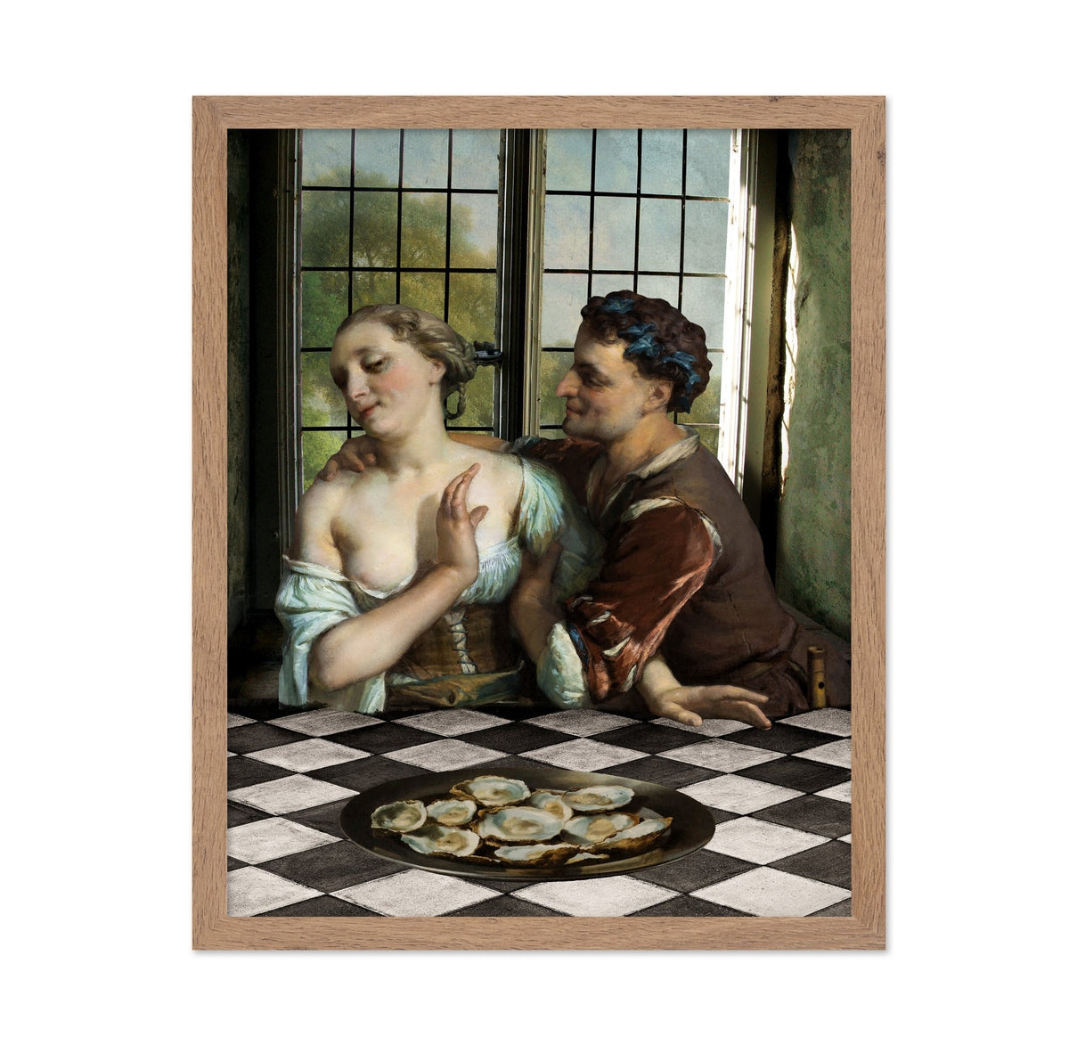 Romantic Oyster Scene