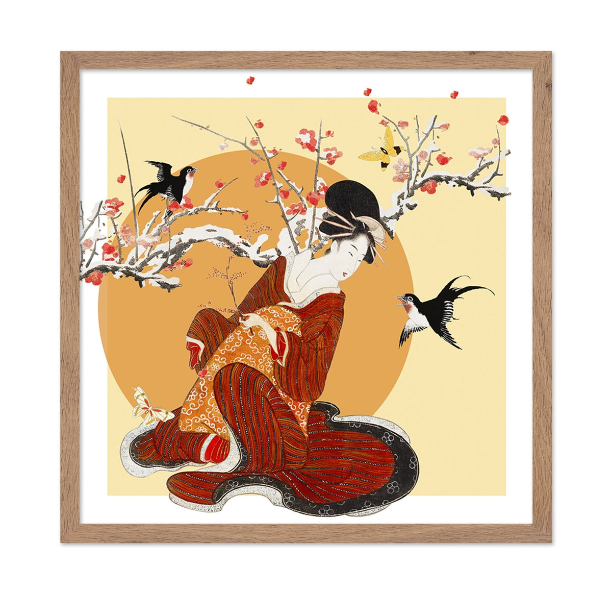 Geisha Blossom Scene