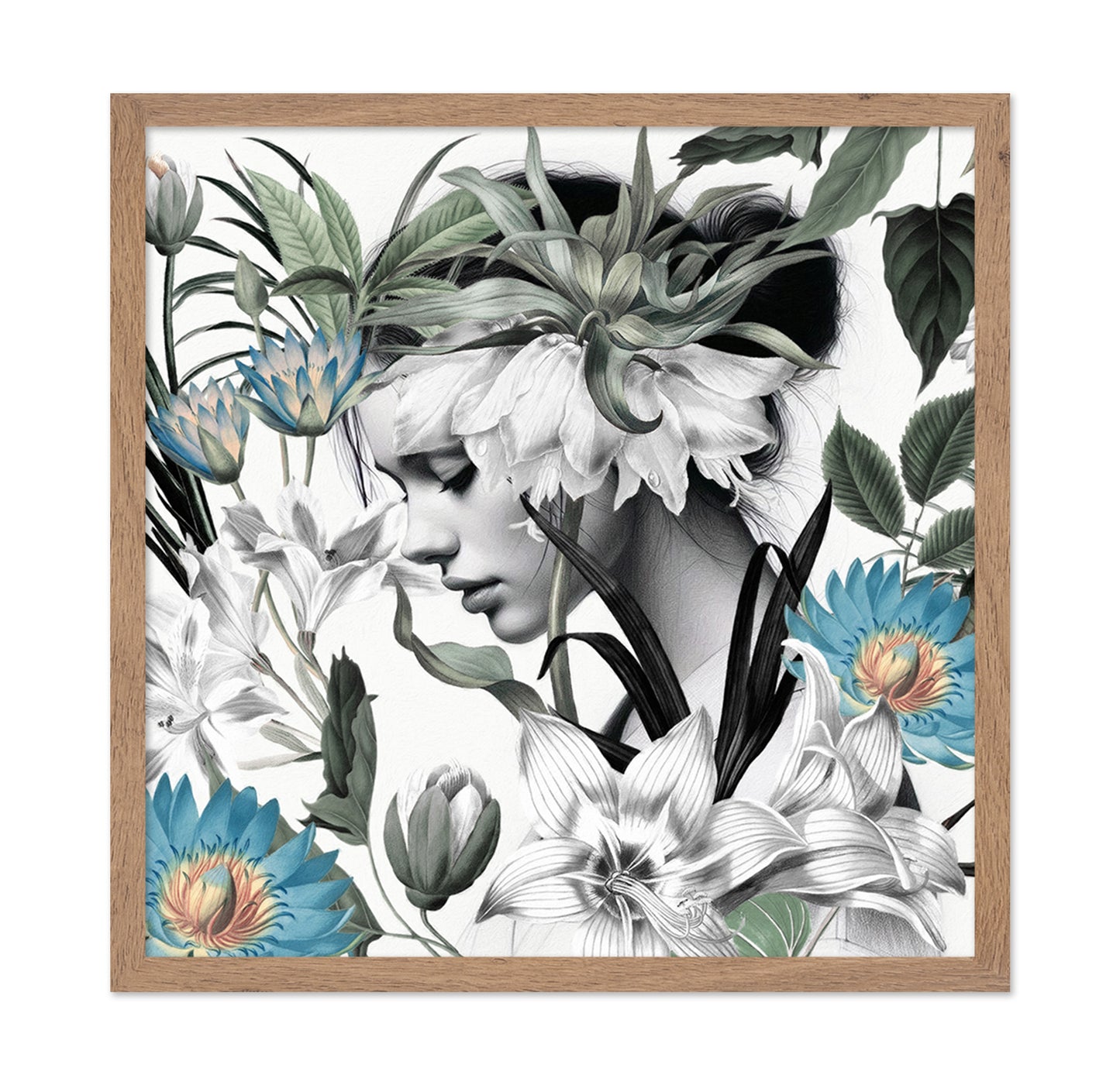 Botanical Woman Profile