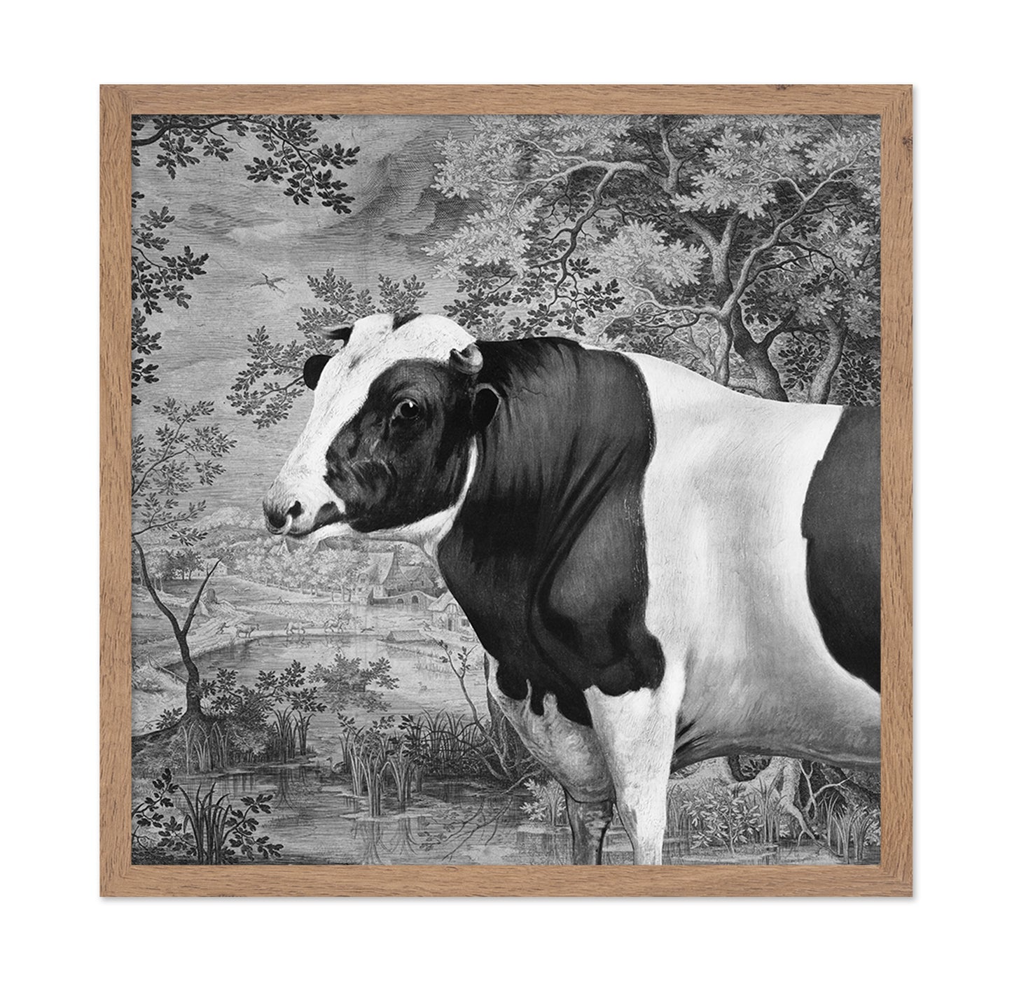 Pastoral Cow Portrait