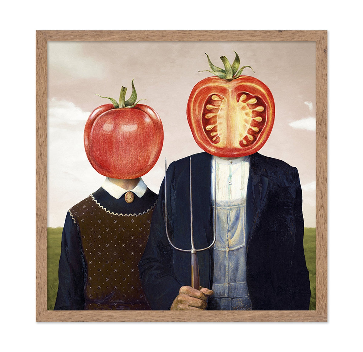 Tomato Farmer Couple