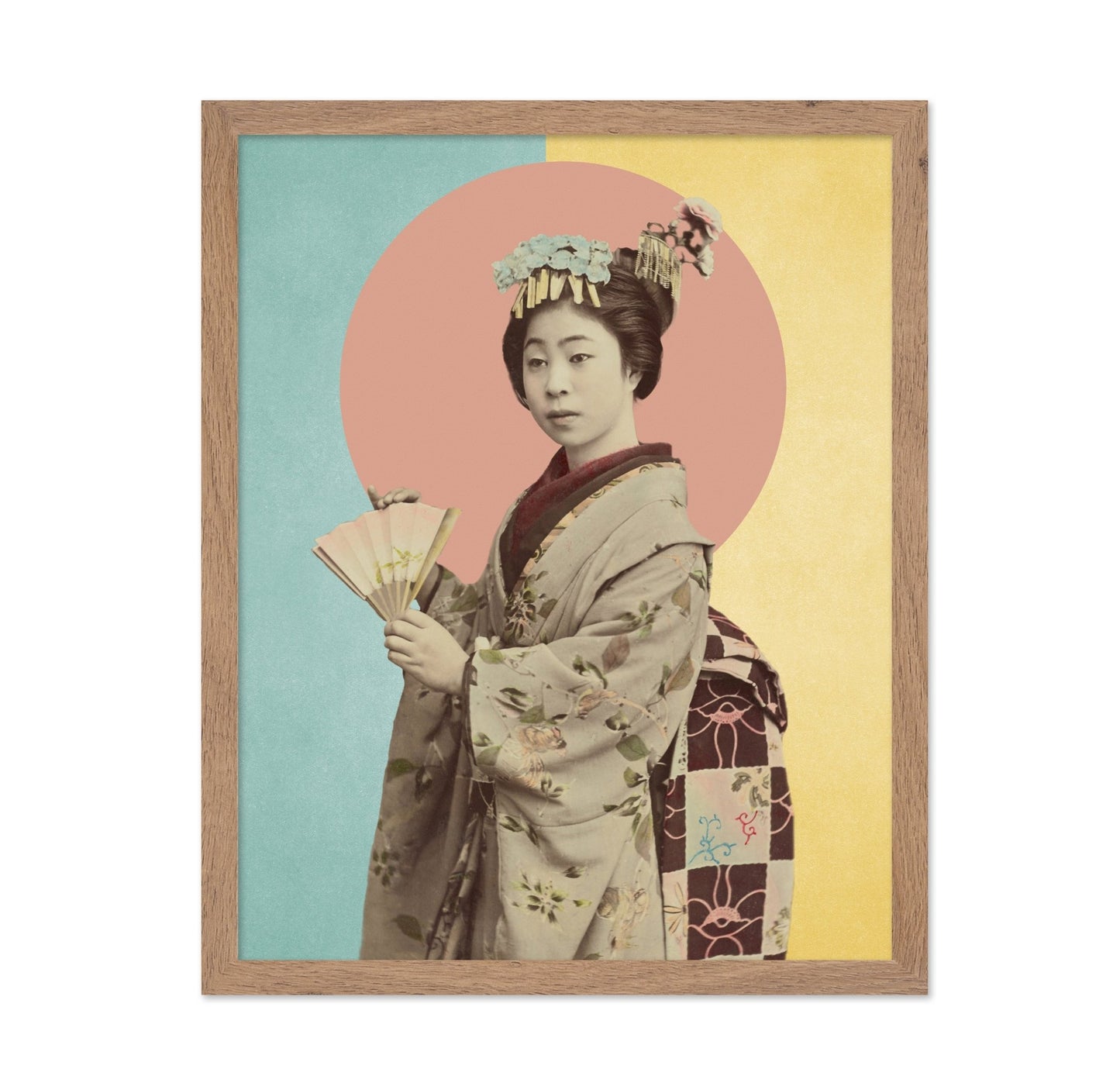 Elegant Woman With Fan