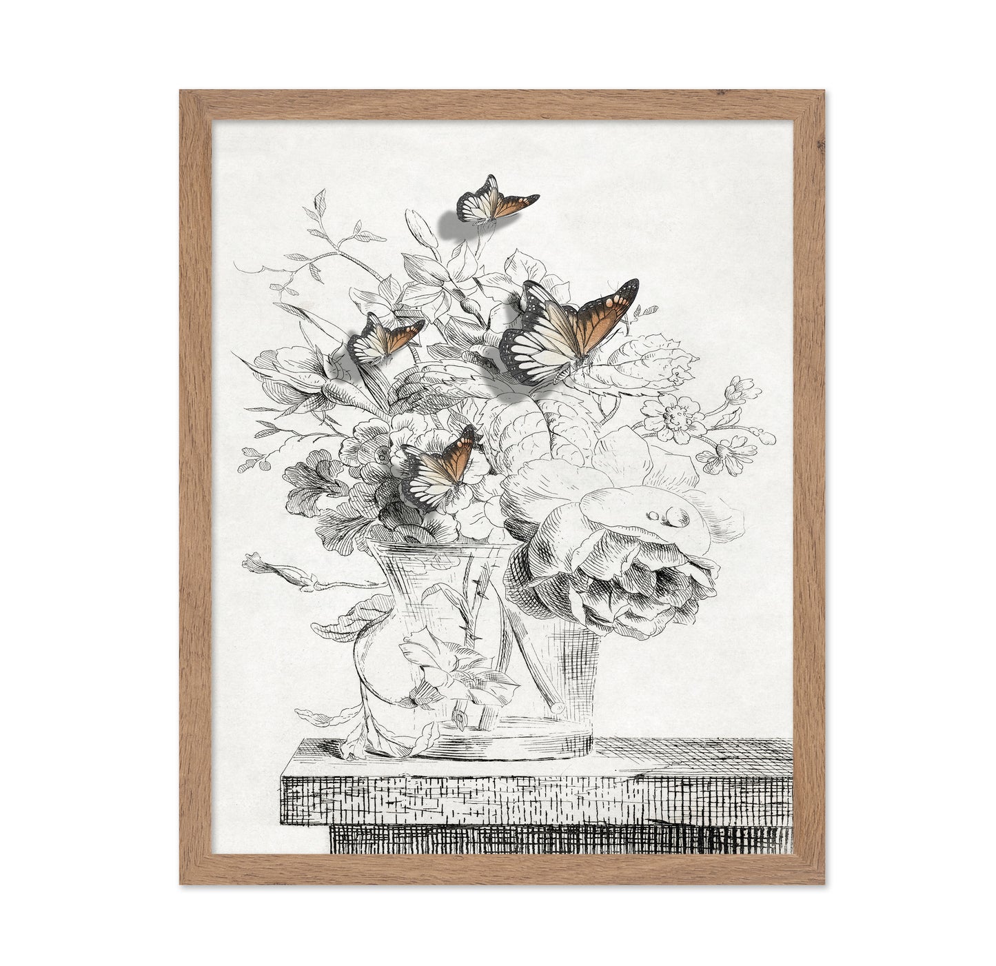 Butterfly Vase Sketch