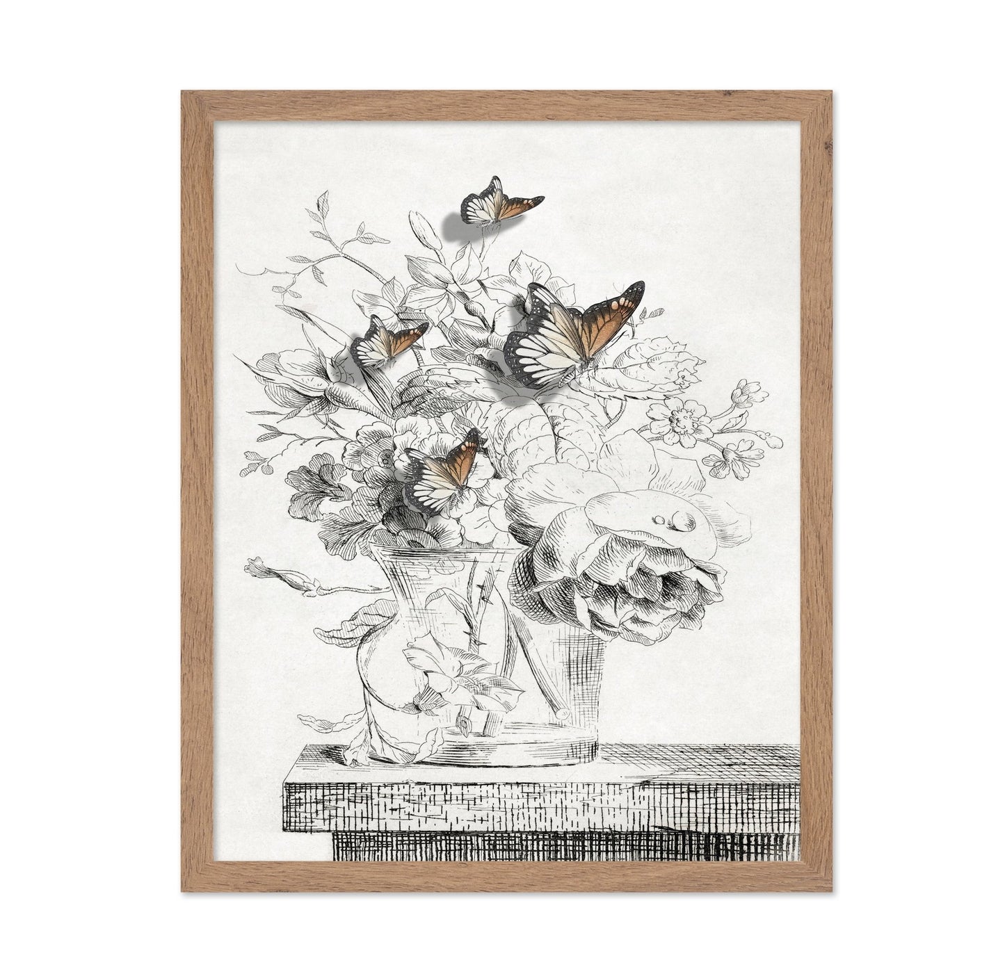 Butterfly Vase Sketch