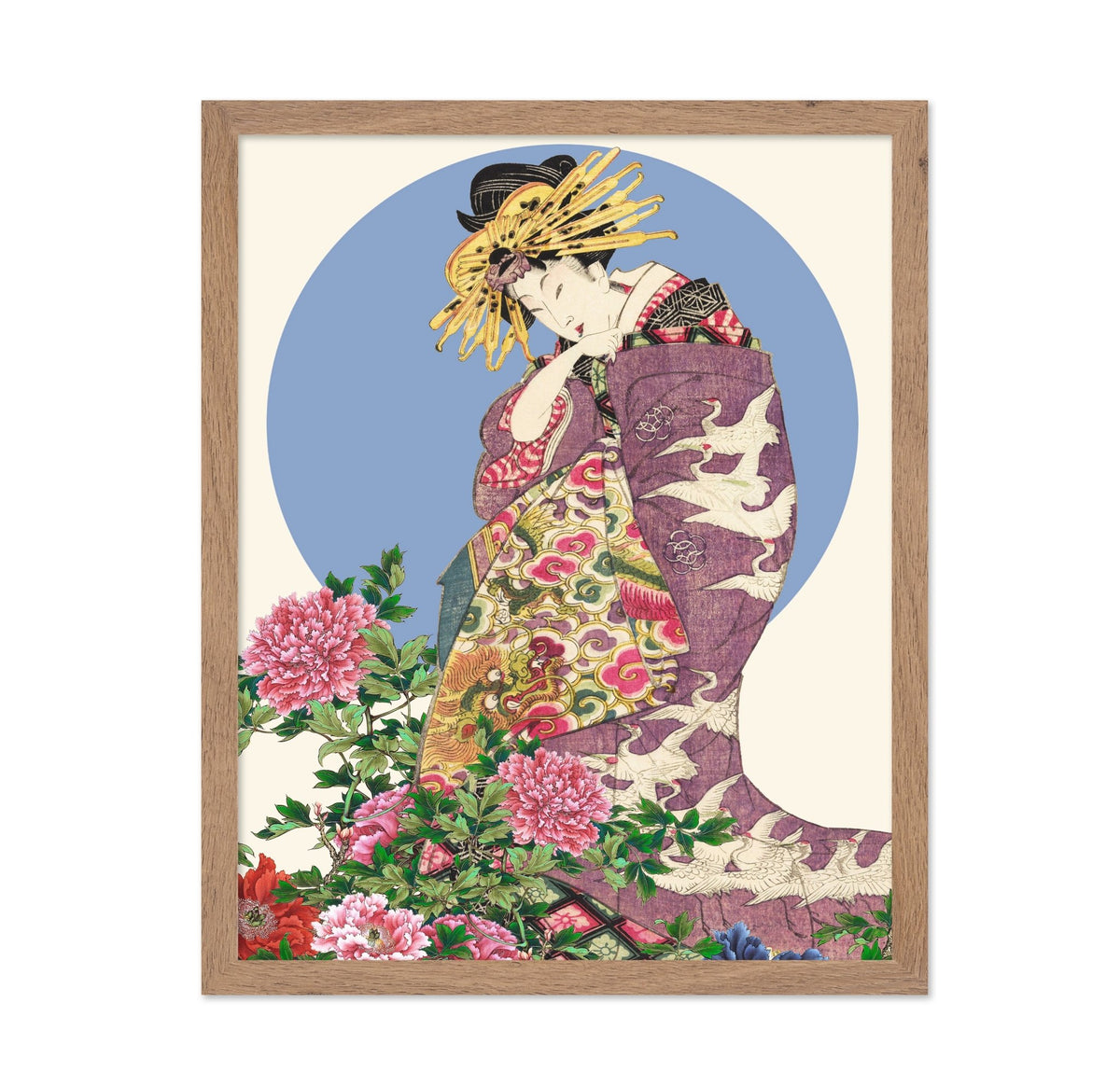 Geisha Under Blue Moon