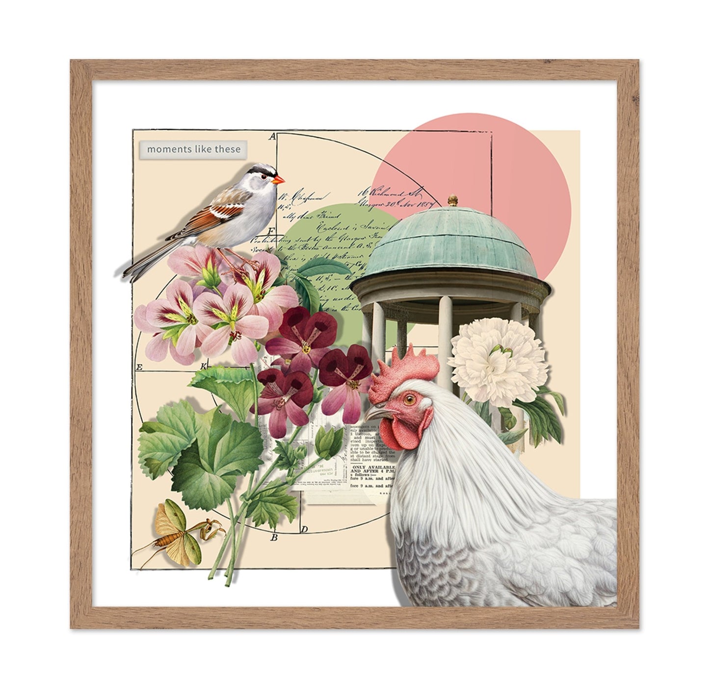 Summer Garden Collage