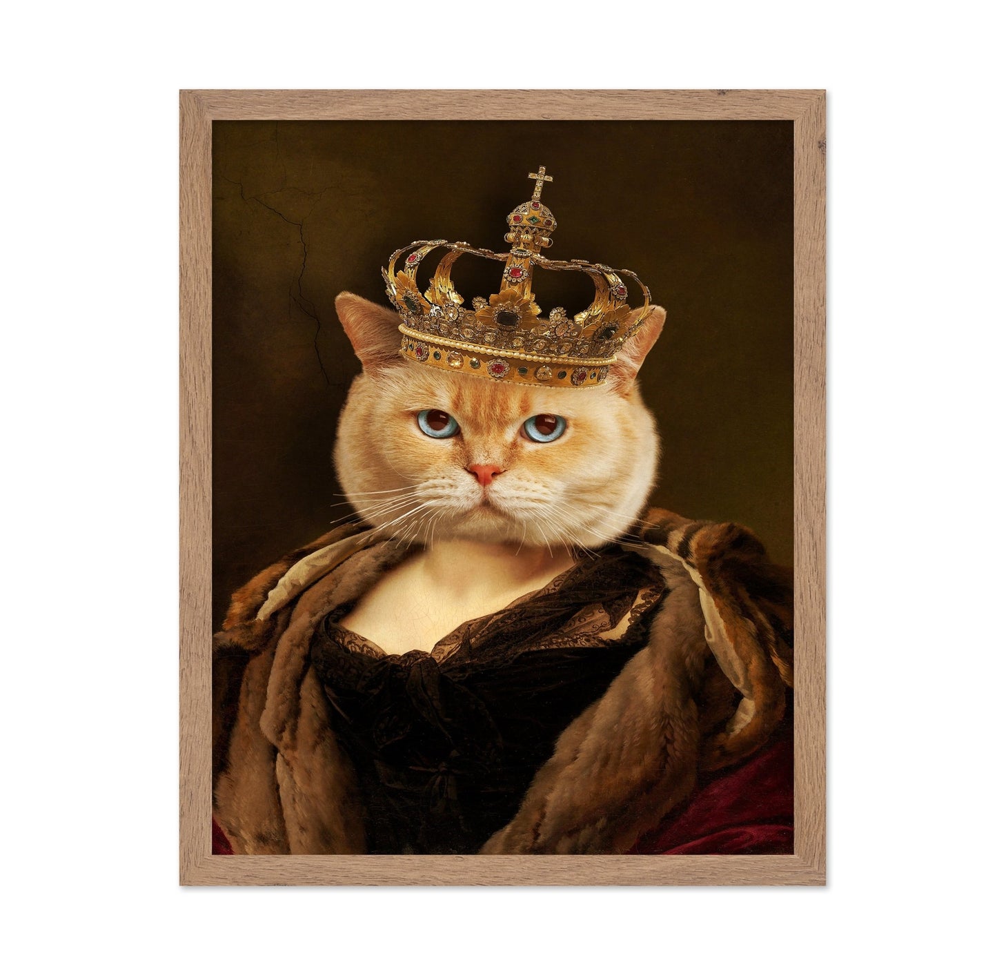 Regal Cat Portrait