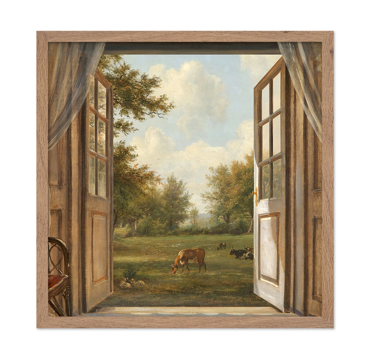 Open Window Countryside