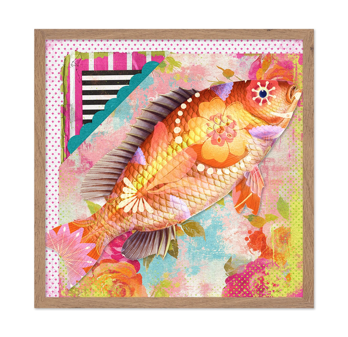 Floral Pattern Fish