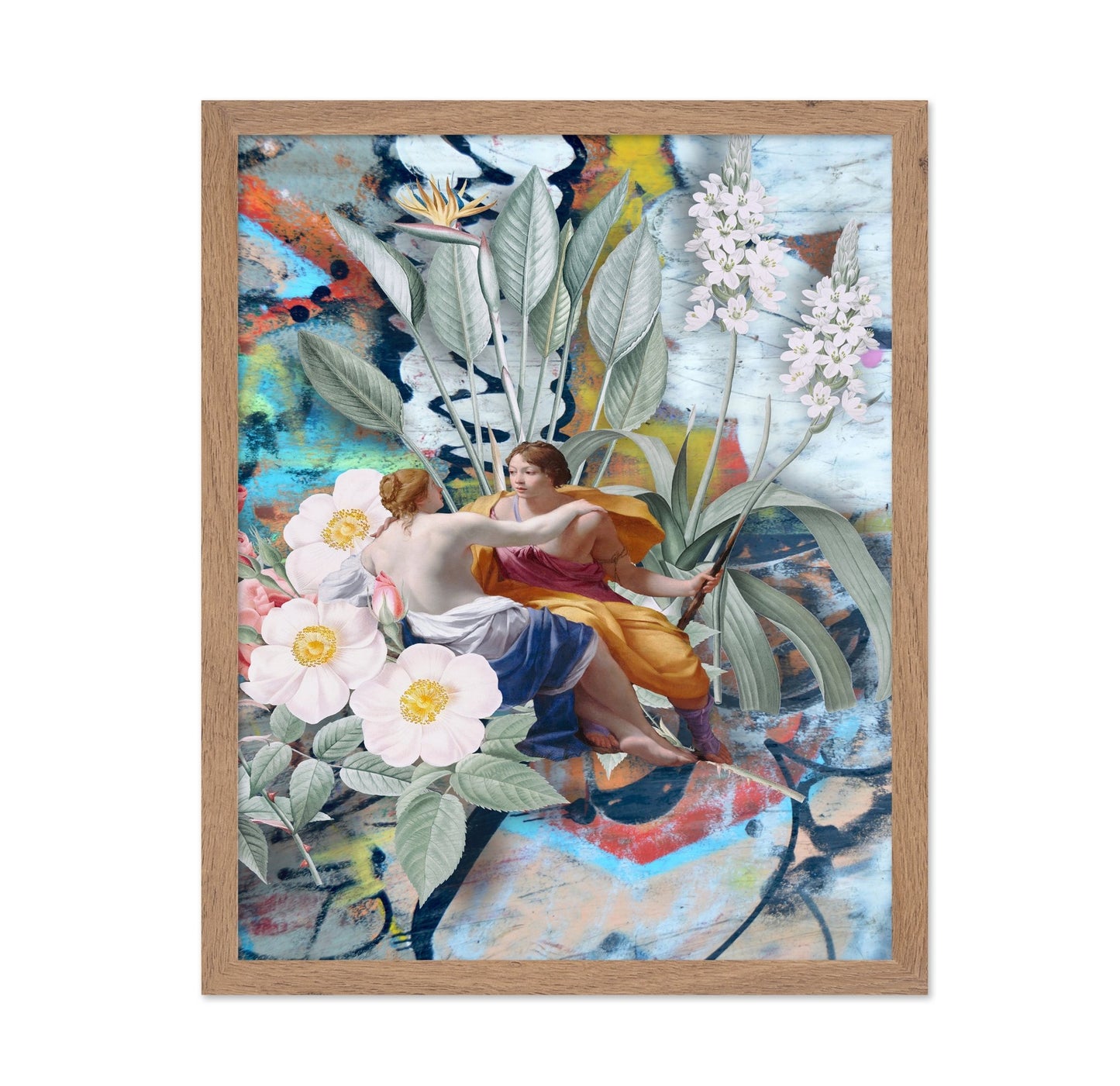 Divine Floral Embrace