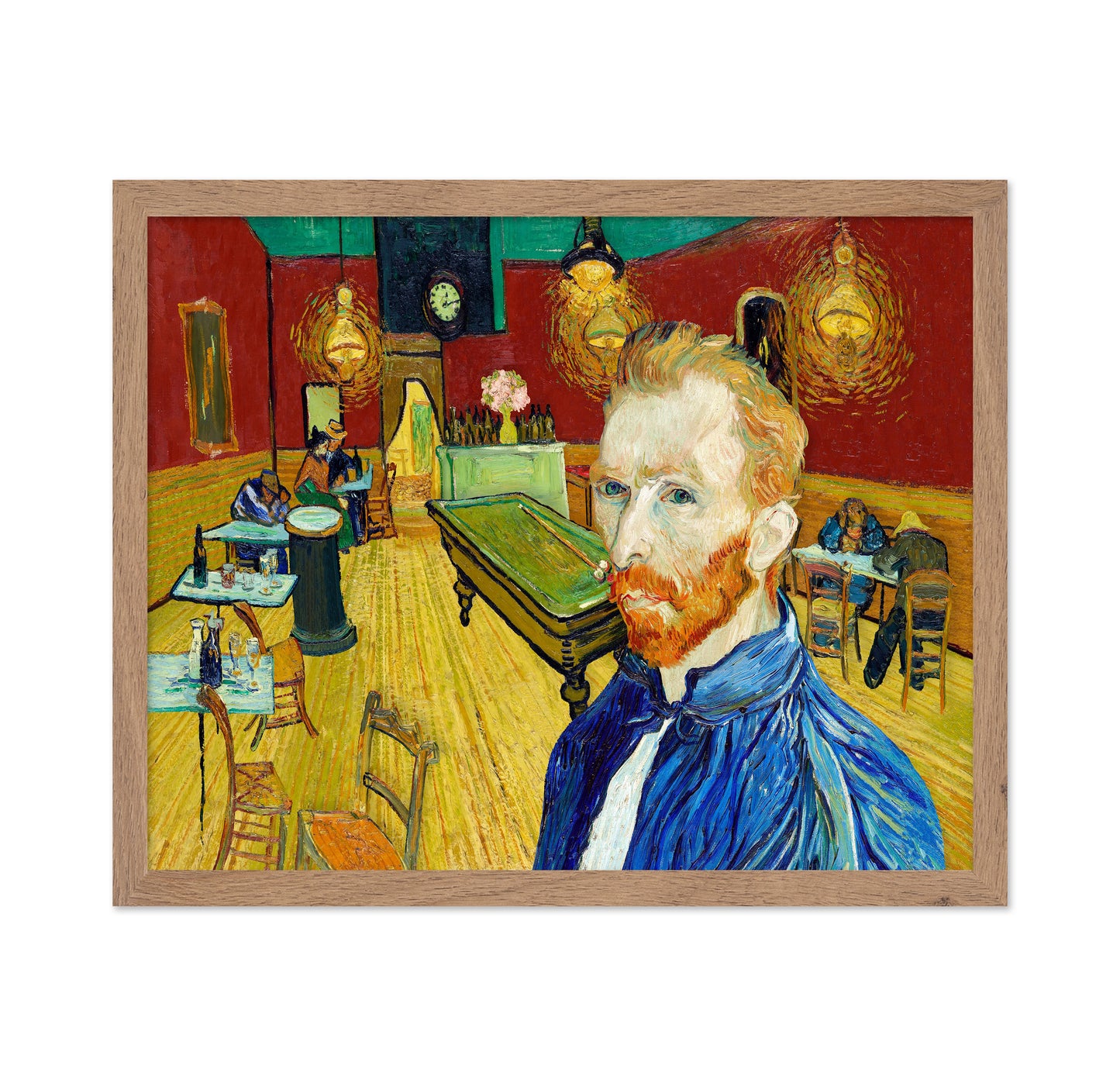 Night Cafe Portrait