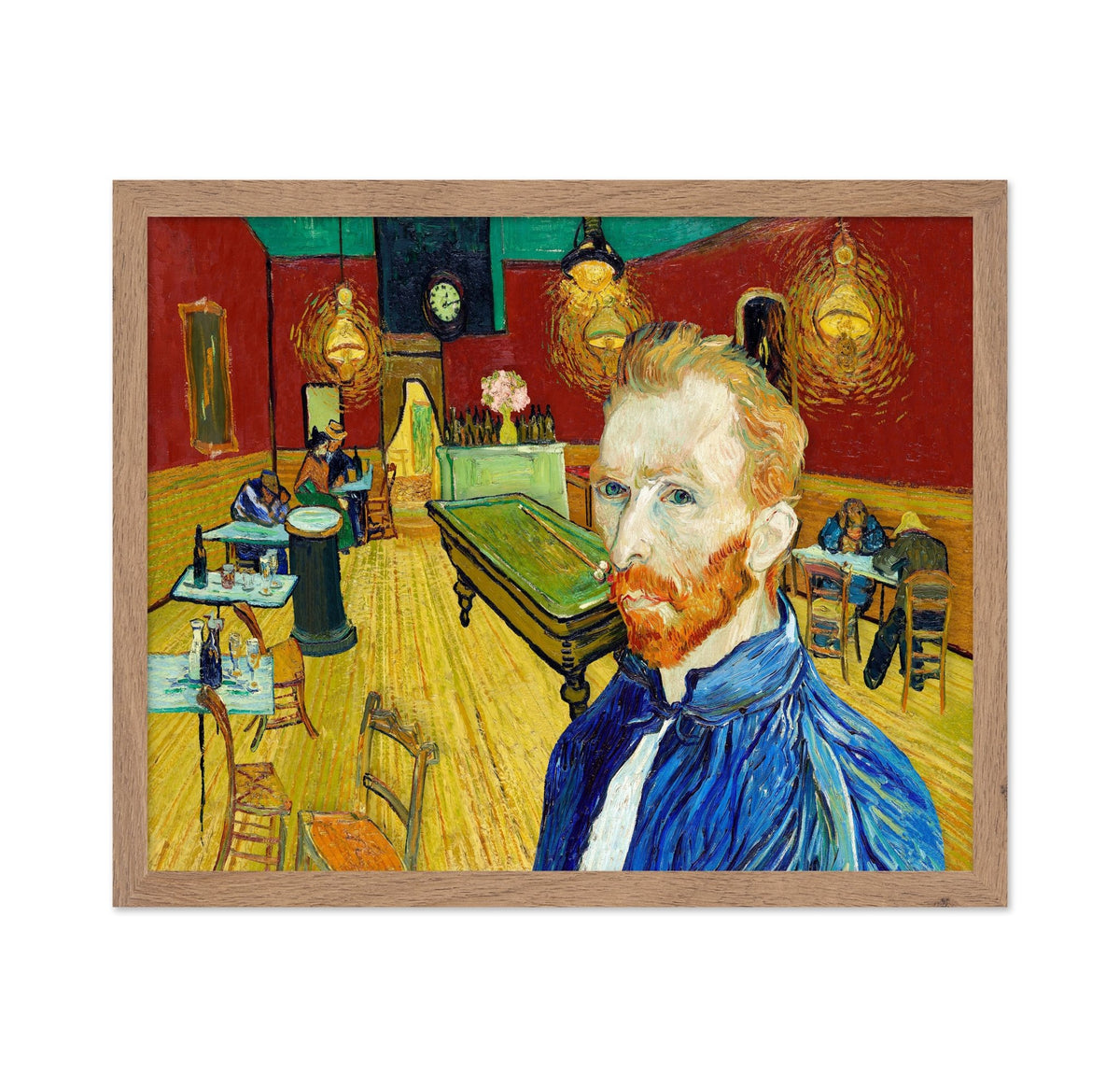 Night Cafe Portrait