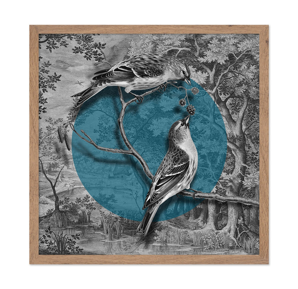 Vintage Linnet Pair