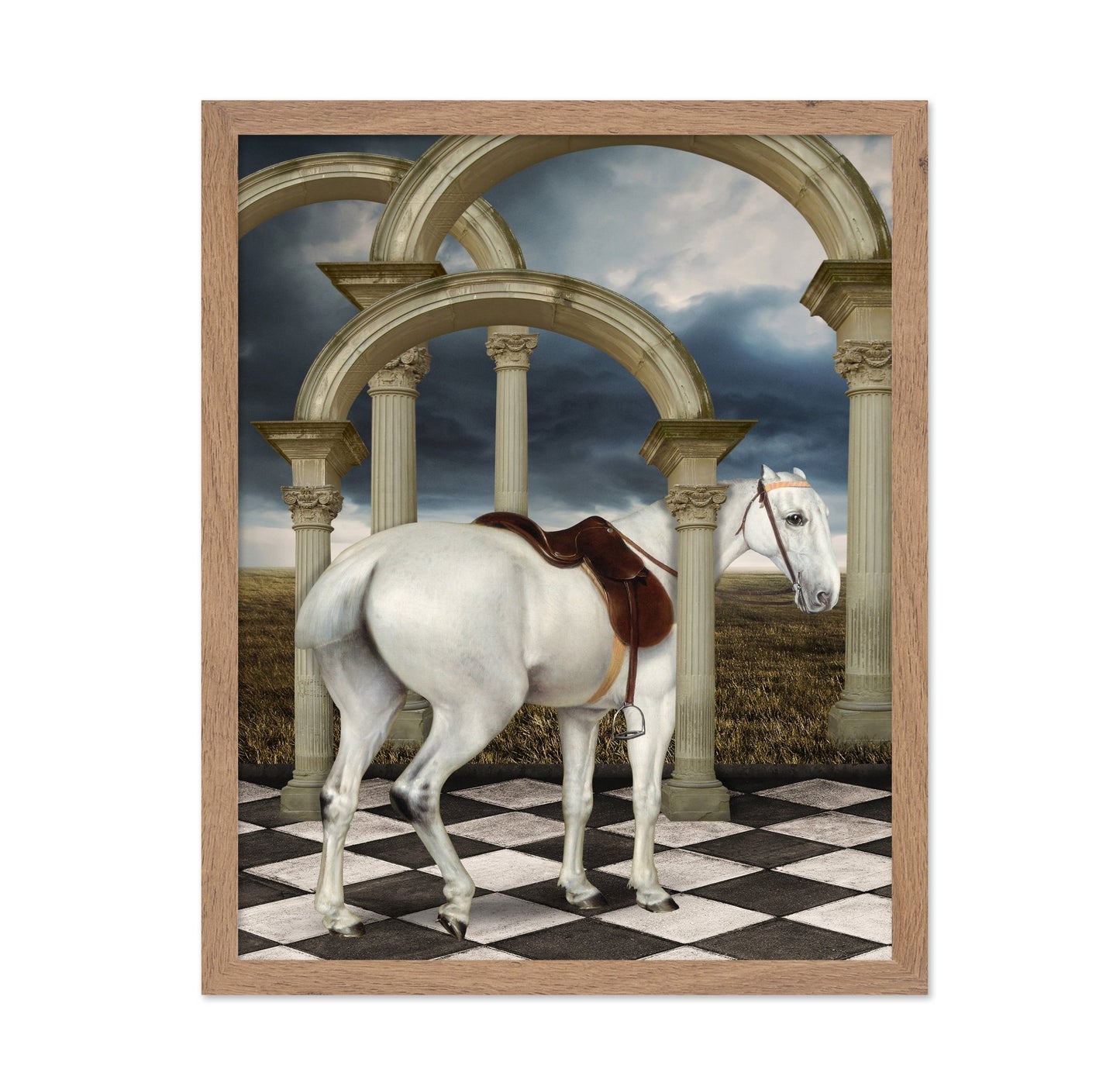 Grey Hunter Horse