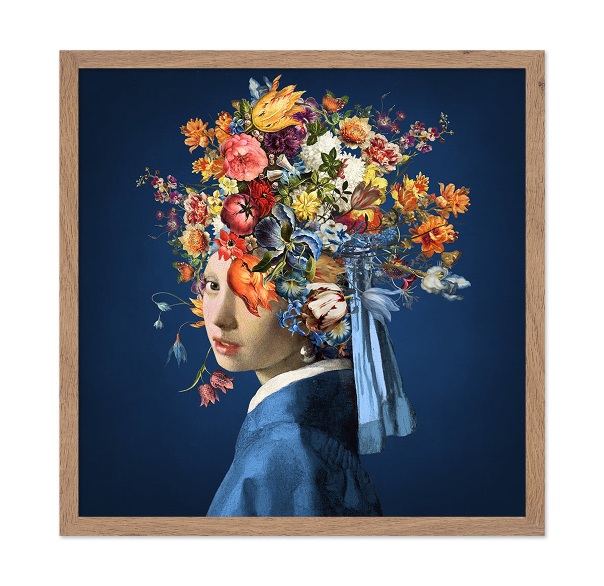 Floral Pearl Portrait