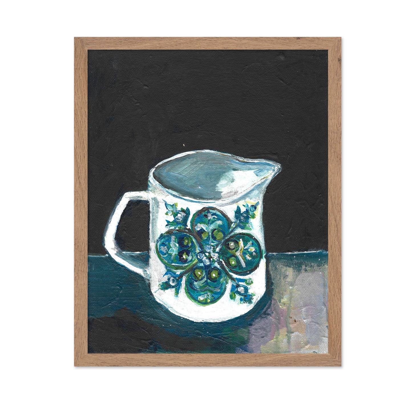 Floral Pitcher Still