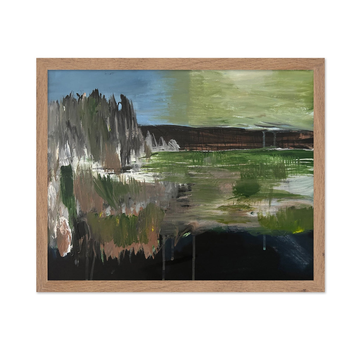 Moody Green Landscape