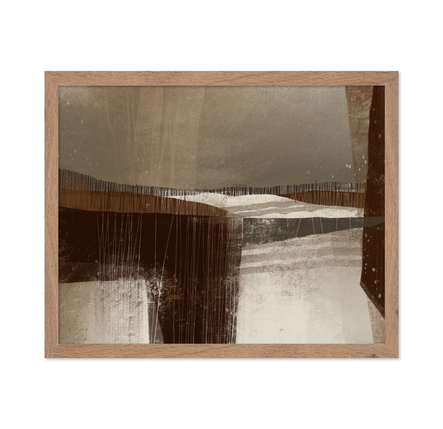 Flowing Earth Layers