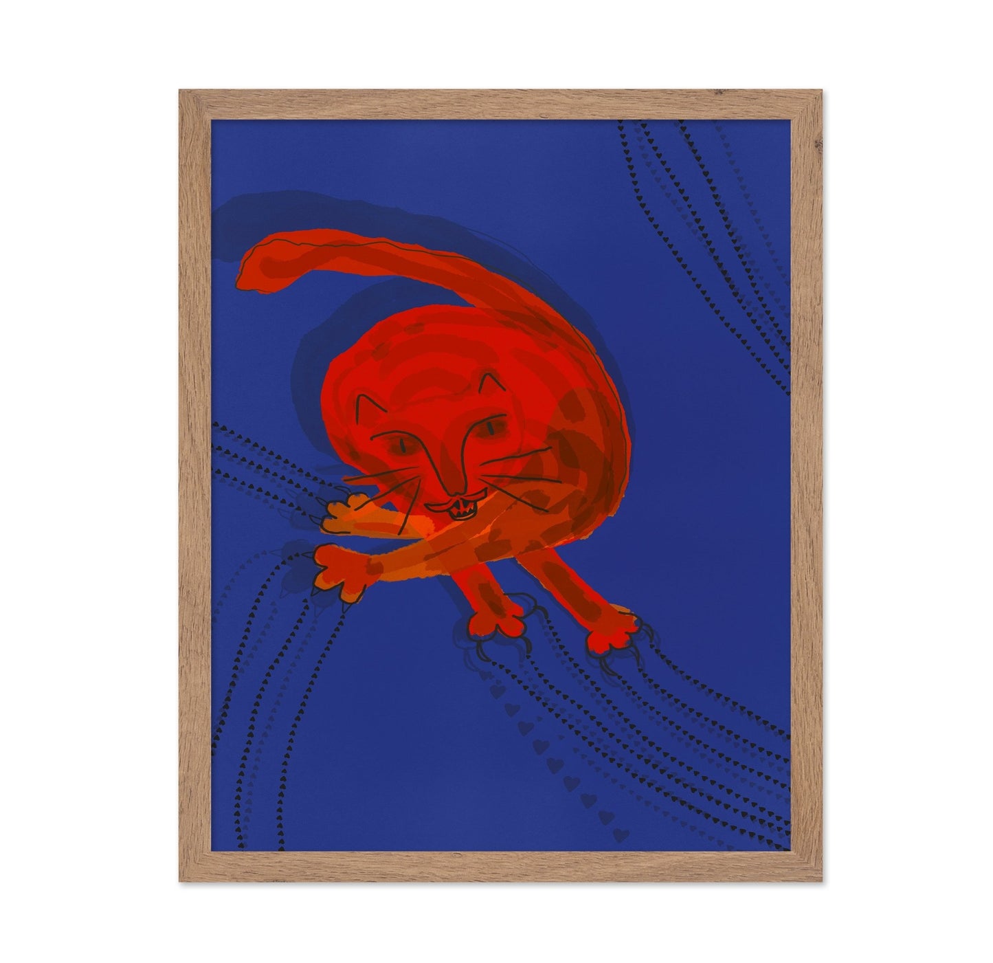 Playful Red Cat